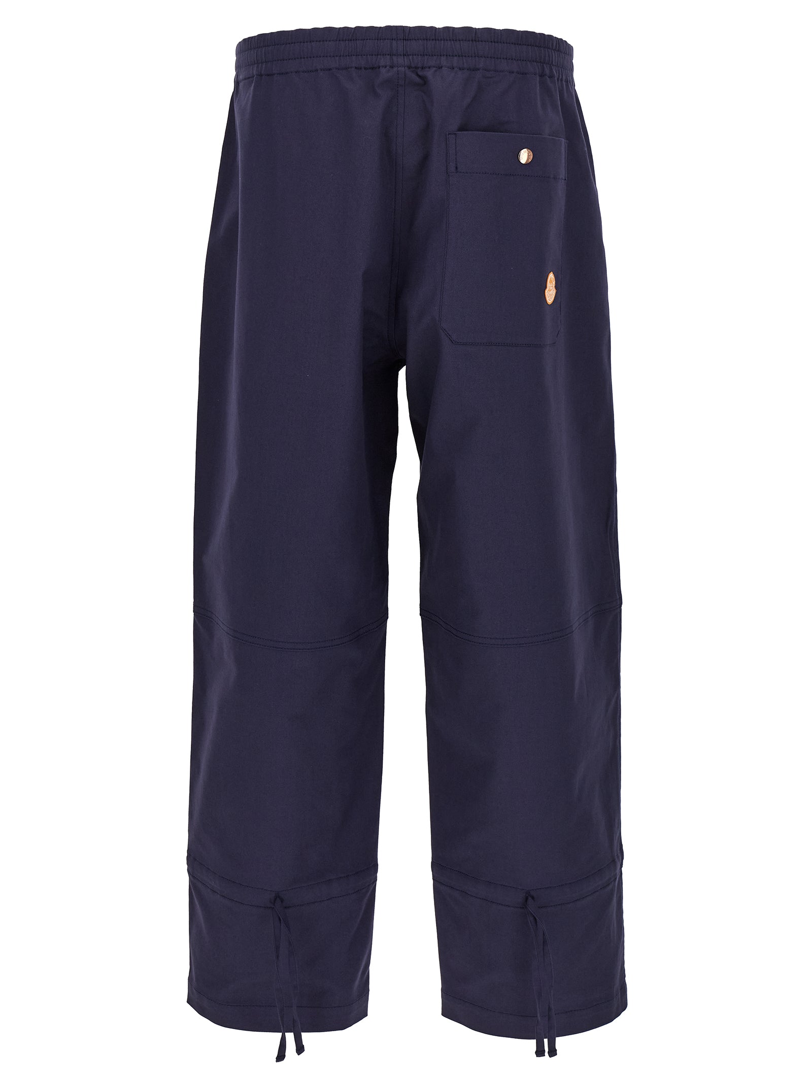 MONCLER GENIUS Blaue Baumwoll-Freizeithose