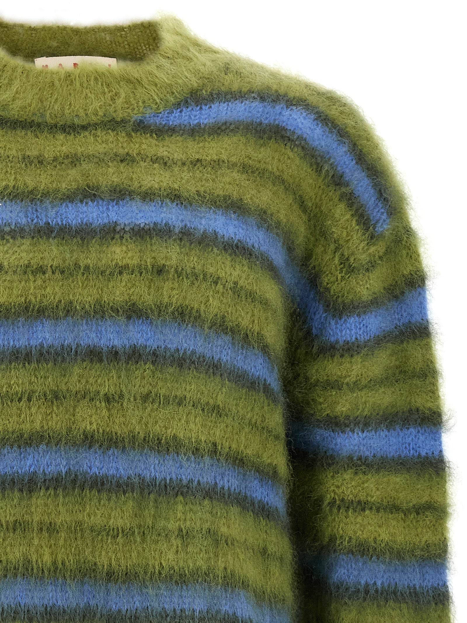 Marni Mehrfarbige Strickjacke aus Stoff