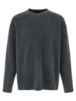 Roberto Collina Grauer Baumwollcardigan