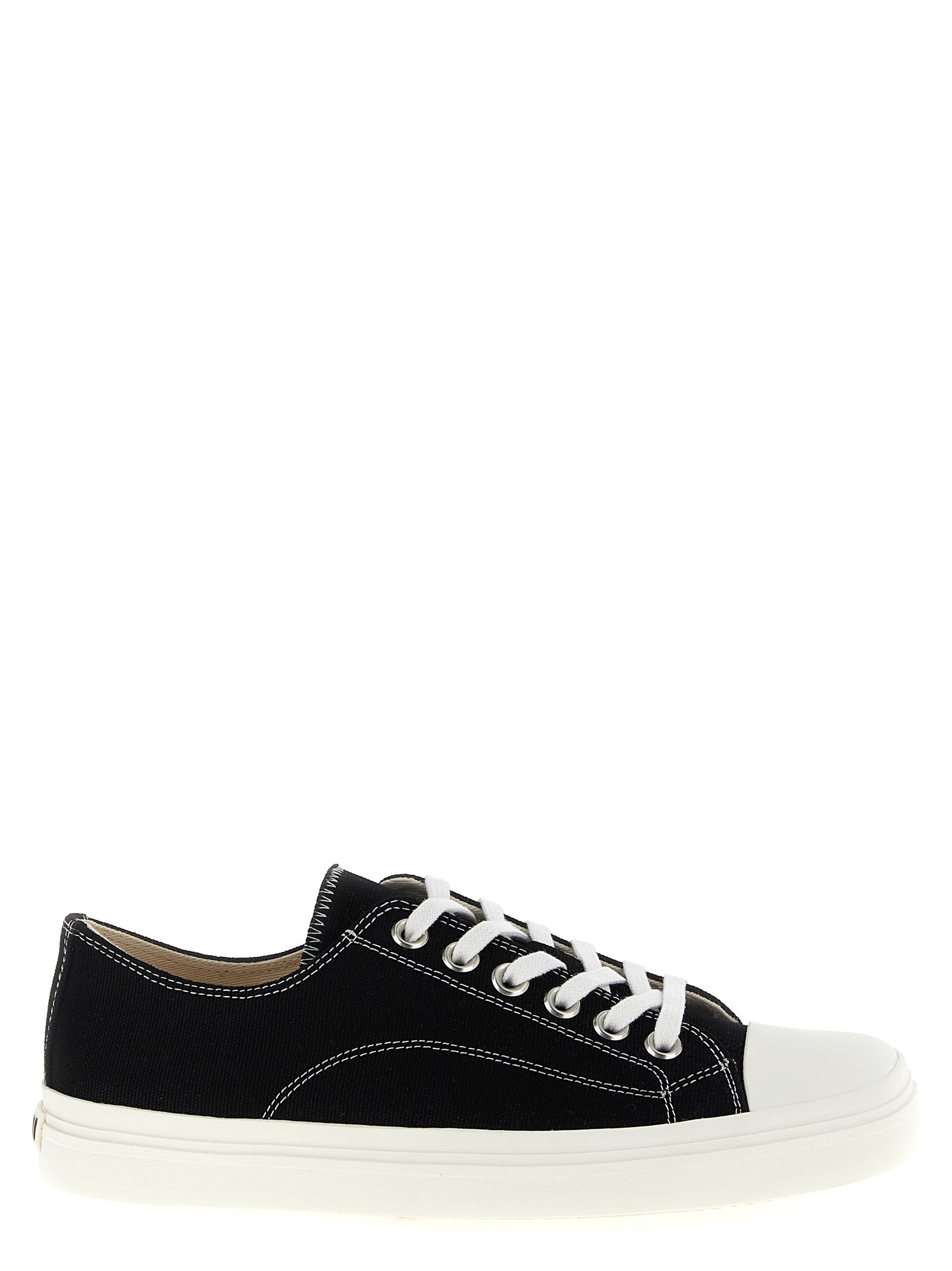 Moschino Zweifarbige Baumwoll-Sneaker