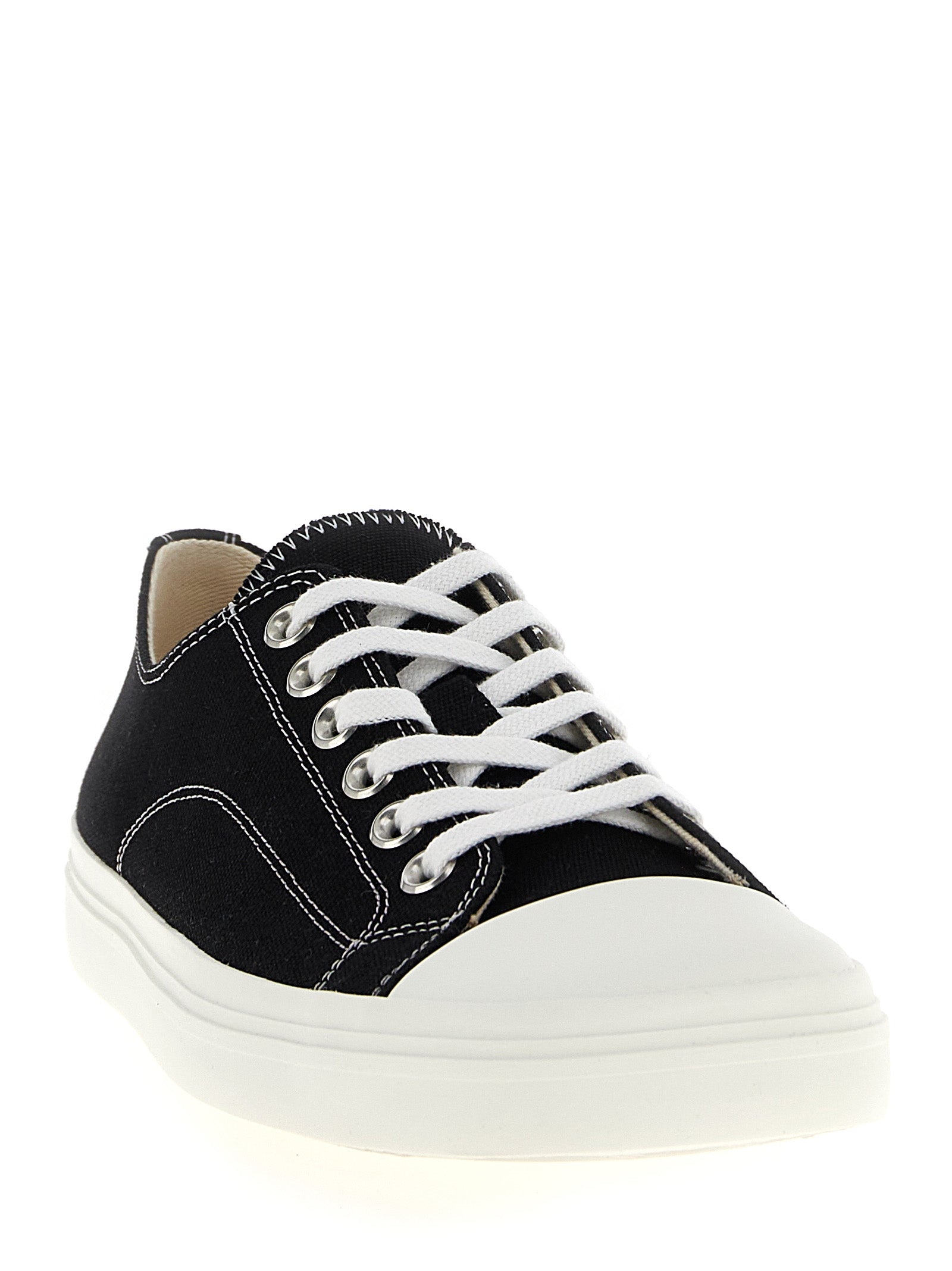 Moschino Zweifarbige Baumwoll-Sneaker