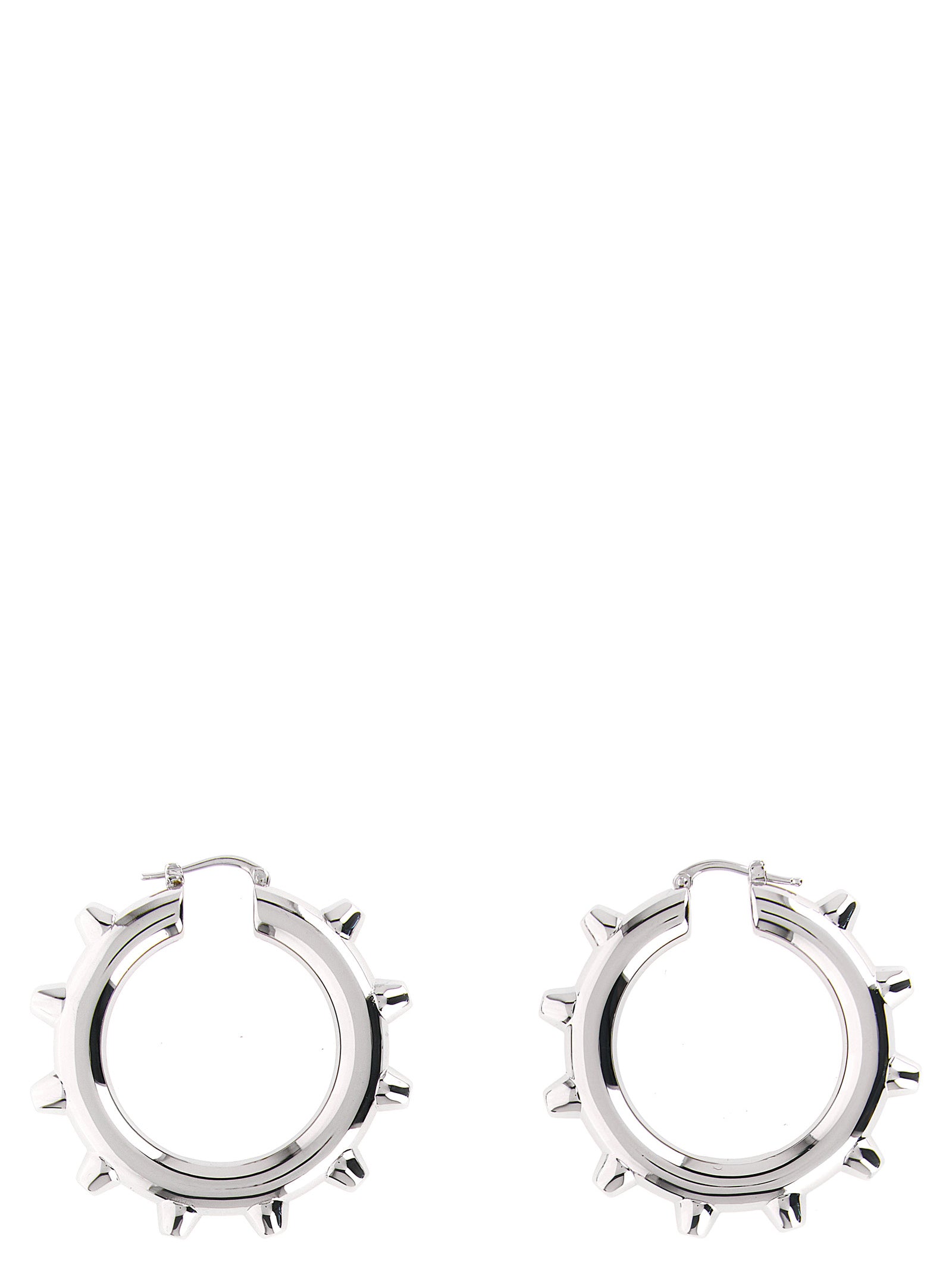 Jil Sander Ohrringe aus Silbermessing