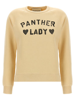 Valentino Garavani Beige Baumwoll-Sweatshirt