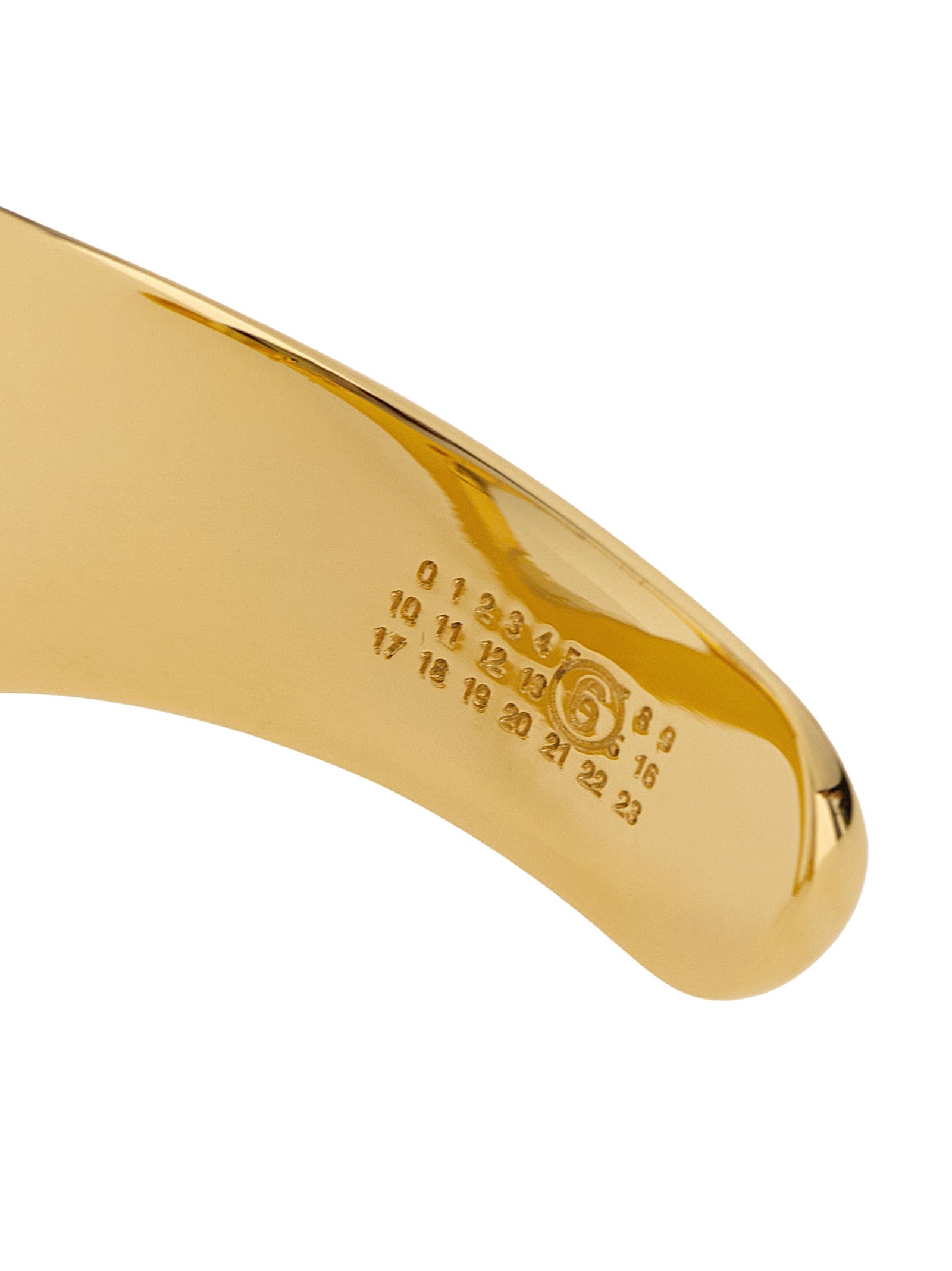 MM6 Maison Margiela Armband aus Goldmessing