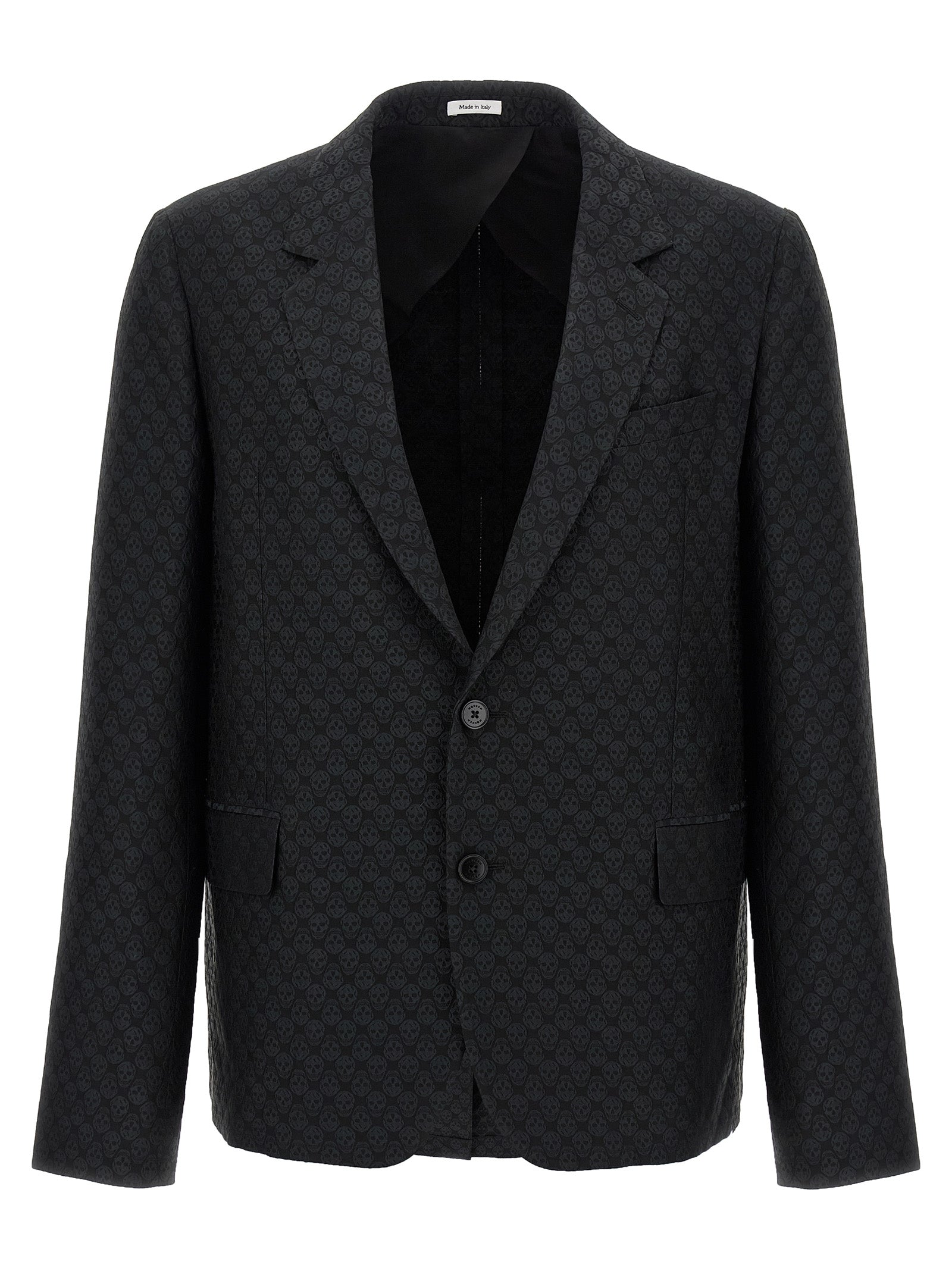 Alexander McQueen Schwarzer Blazer aus Viskose