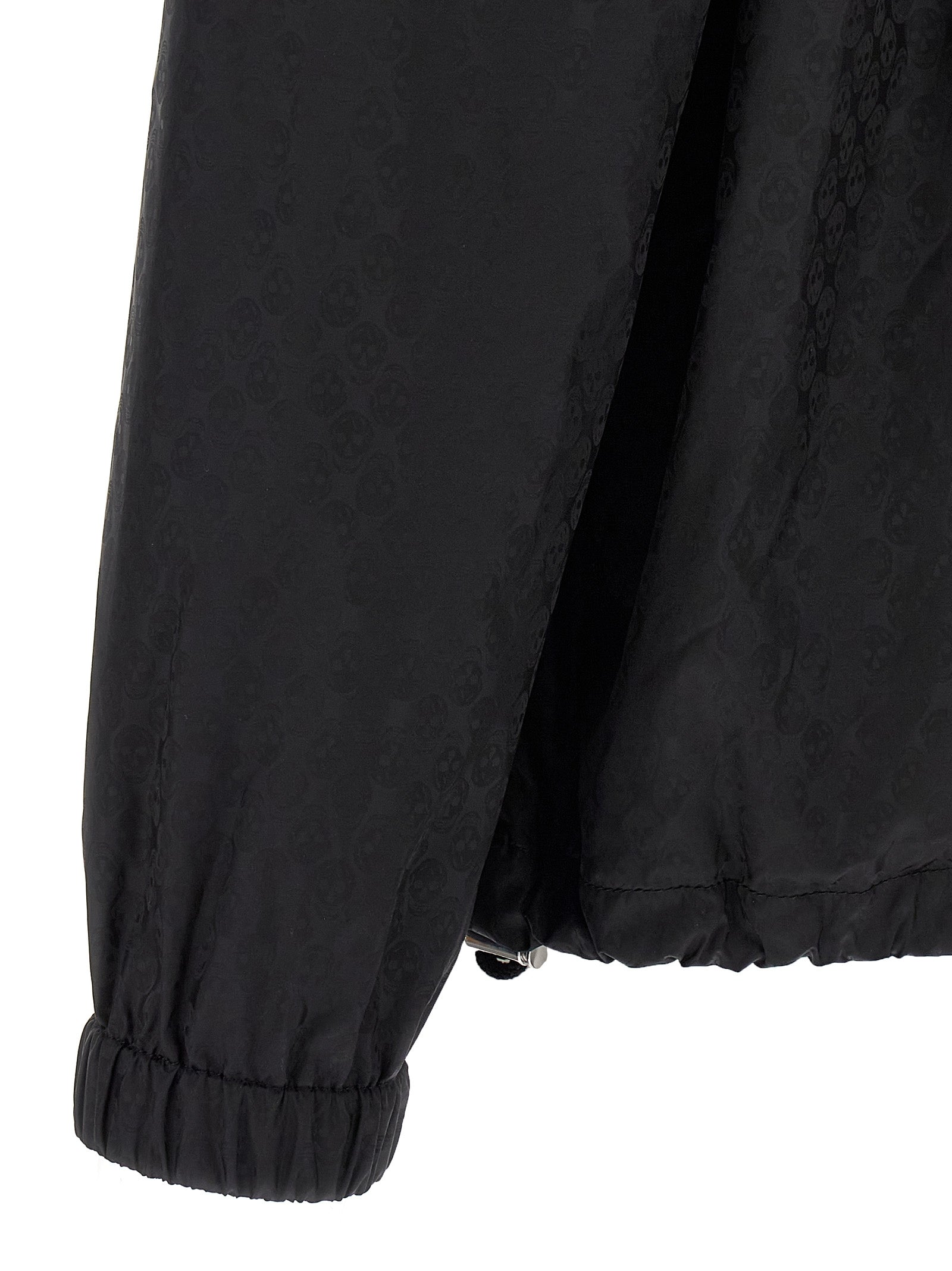 Alexander McQueen Schwarze Polyamid-Shell-Jacke