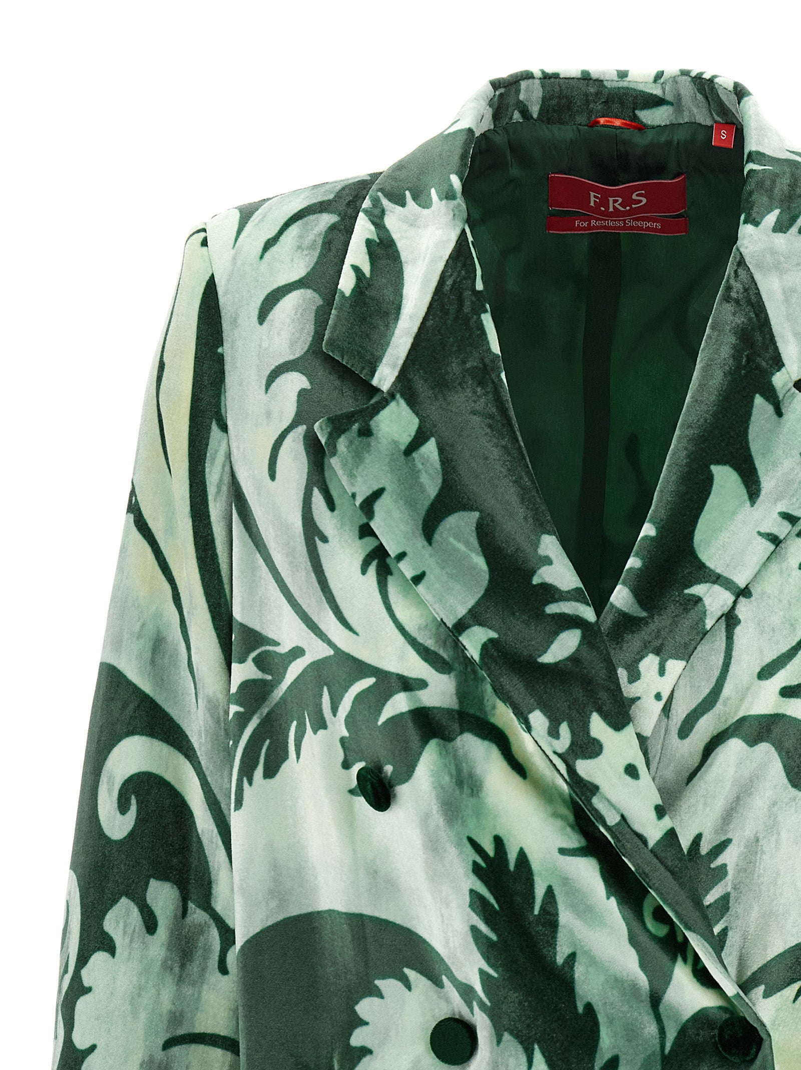 F.R.S. - FOR RESTLESS SLEEPERS Mehrfarbiger Blazer aus Viskose