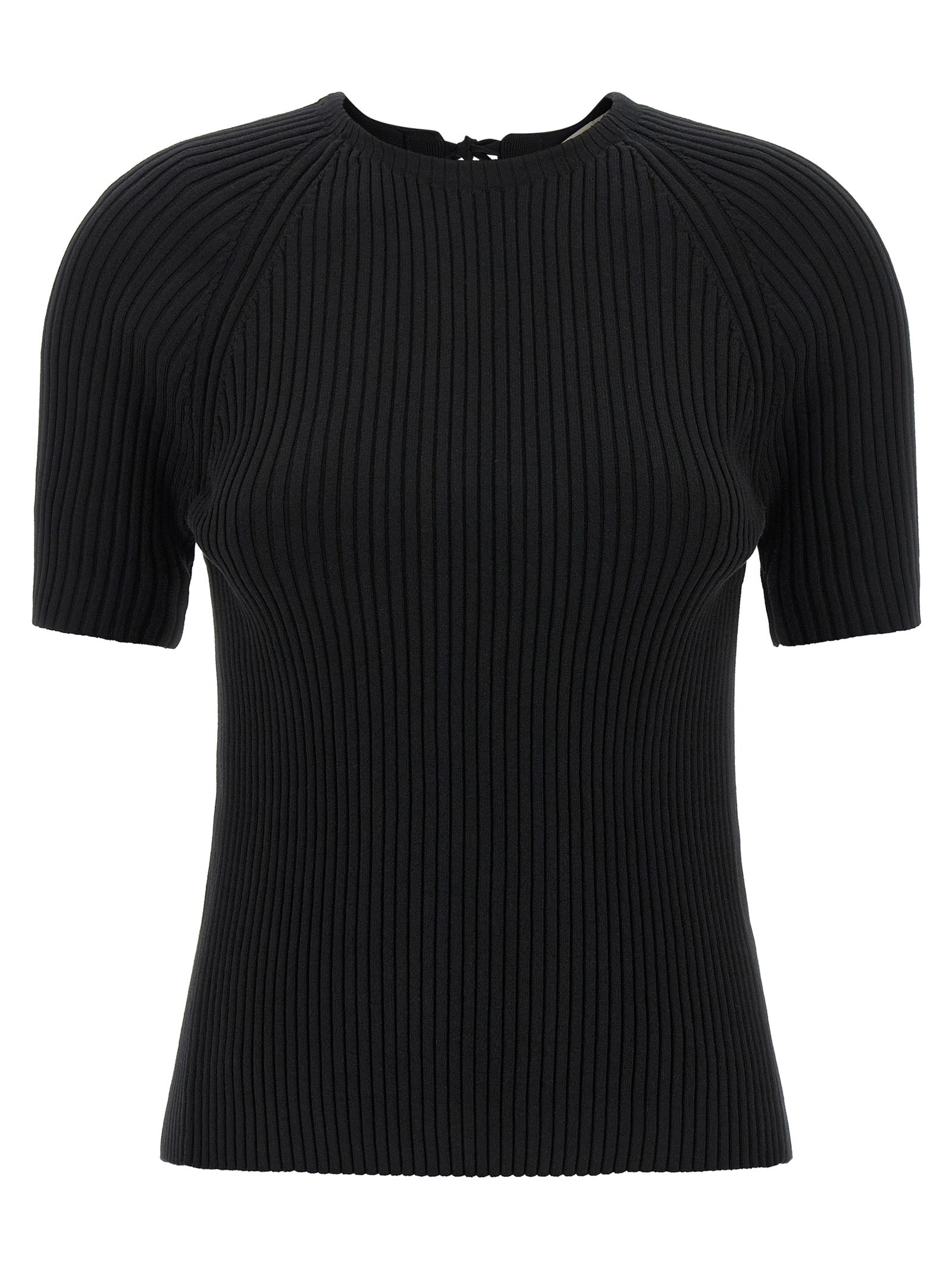 Tory Burch Schwarzer Baumwollcardigan