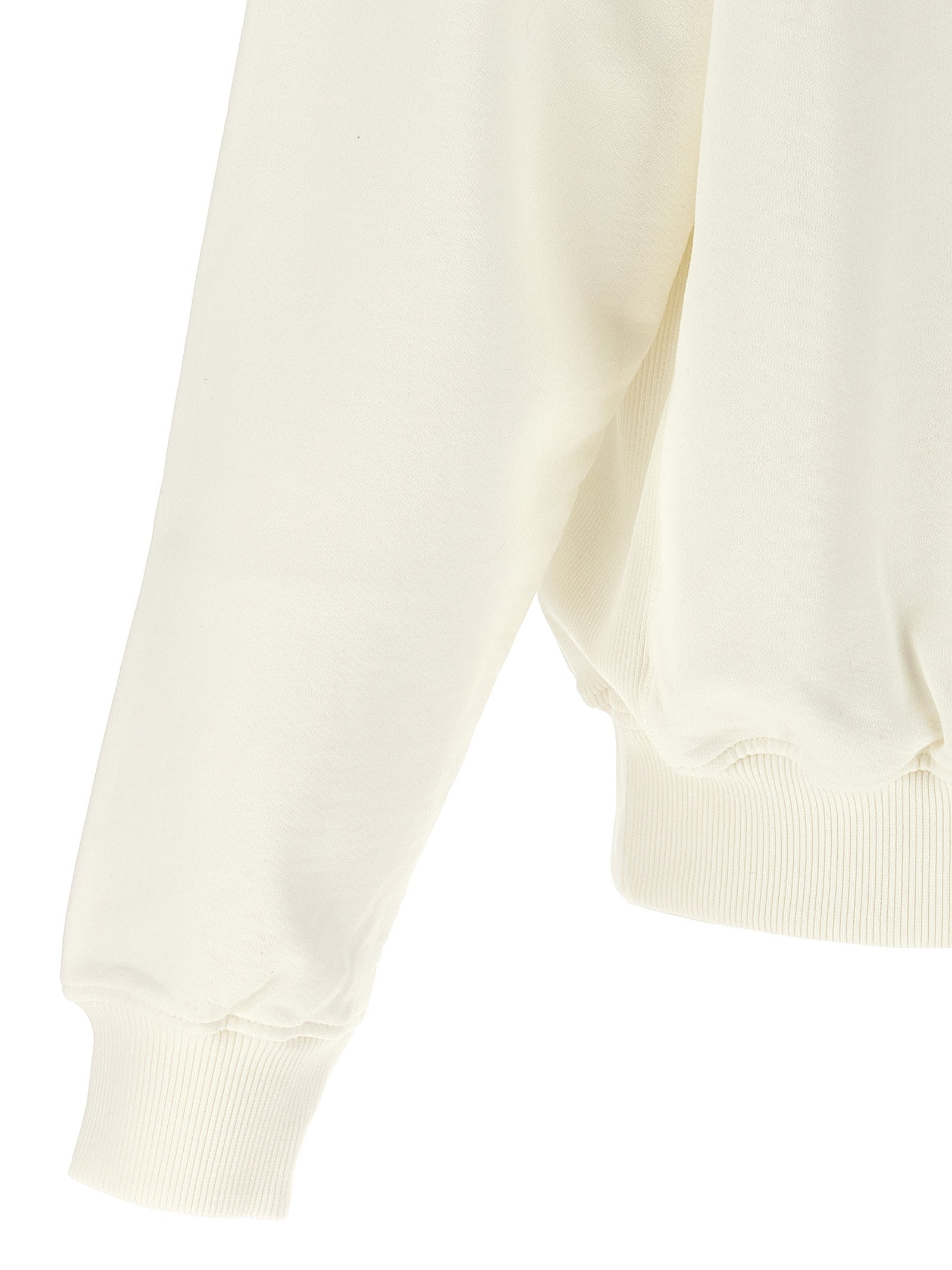 Casablanca Weißes Baumwoll-Sweatshirt