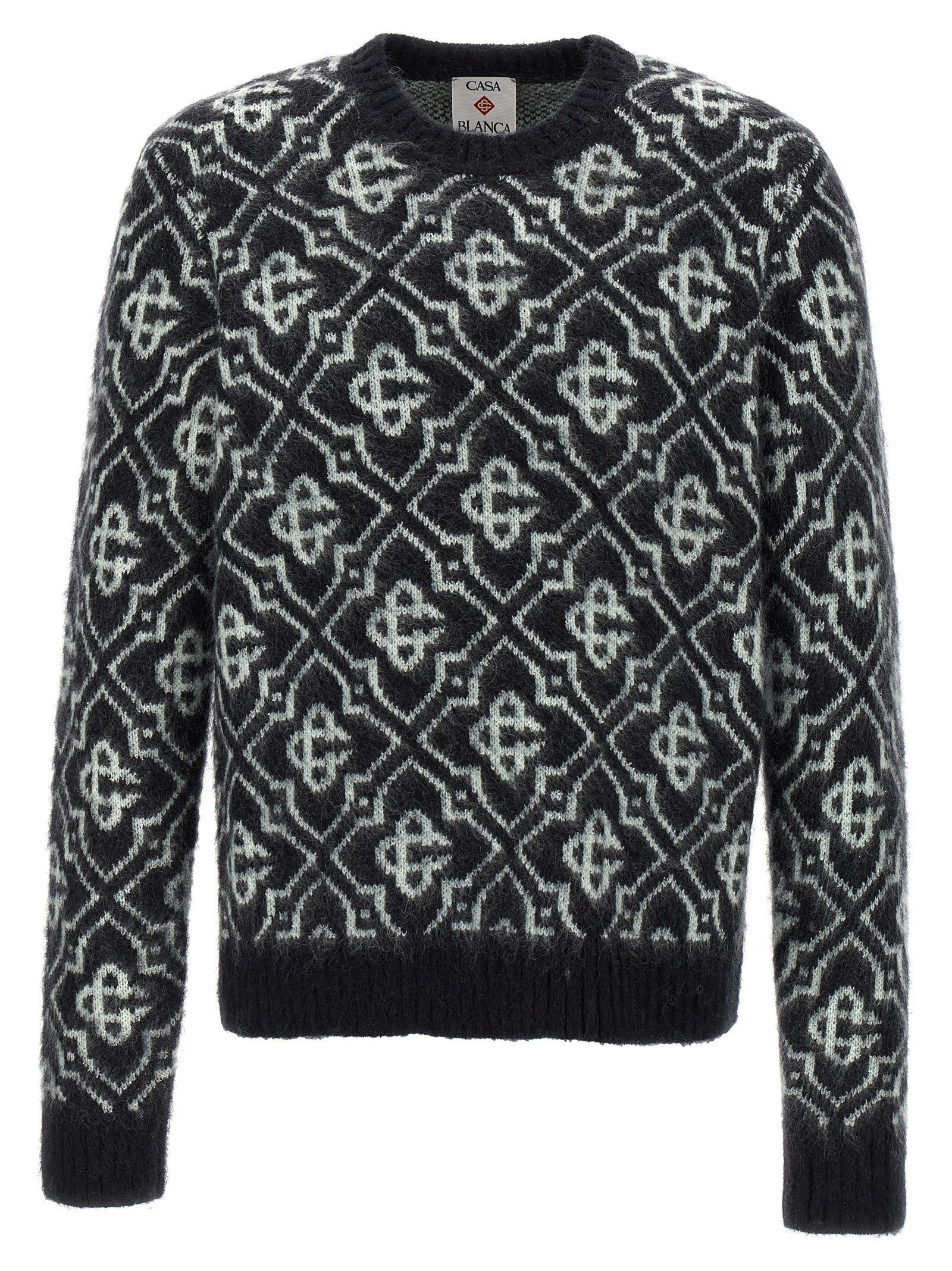 Casablanca Mehrfarbige Strickjacke aus Nylon