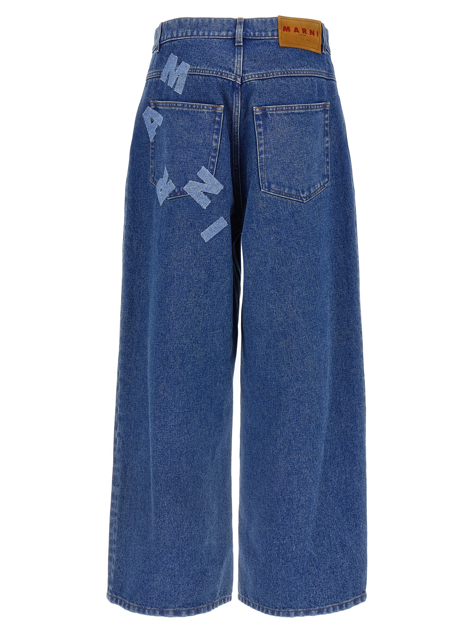 Marni Blaue Baumwolljeans Denim