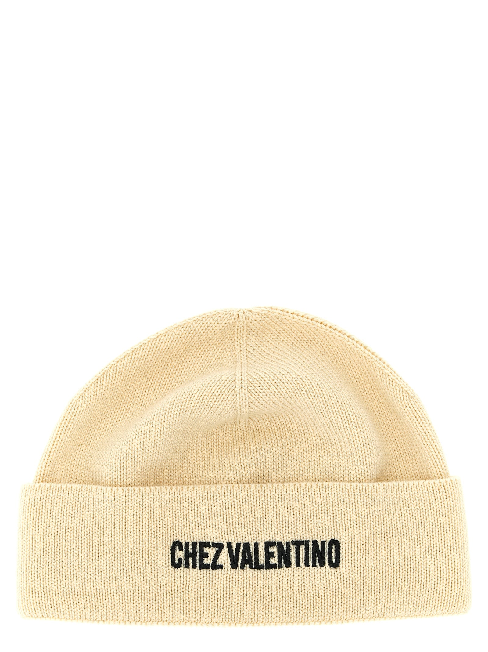 Valentino Garavani Beige Baumwollmütze