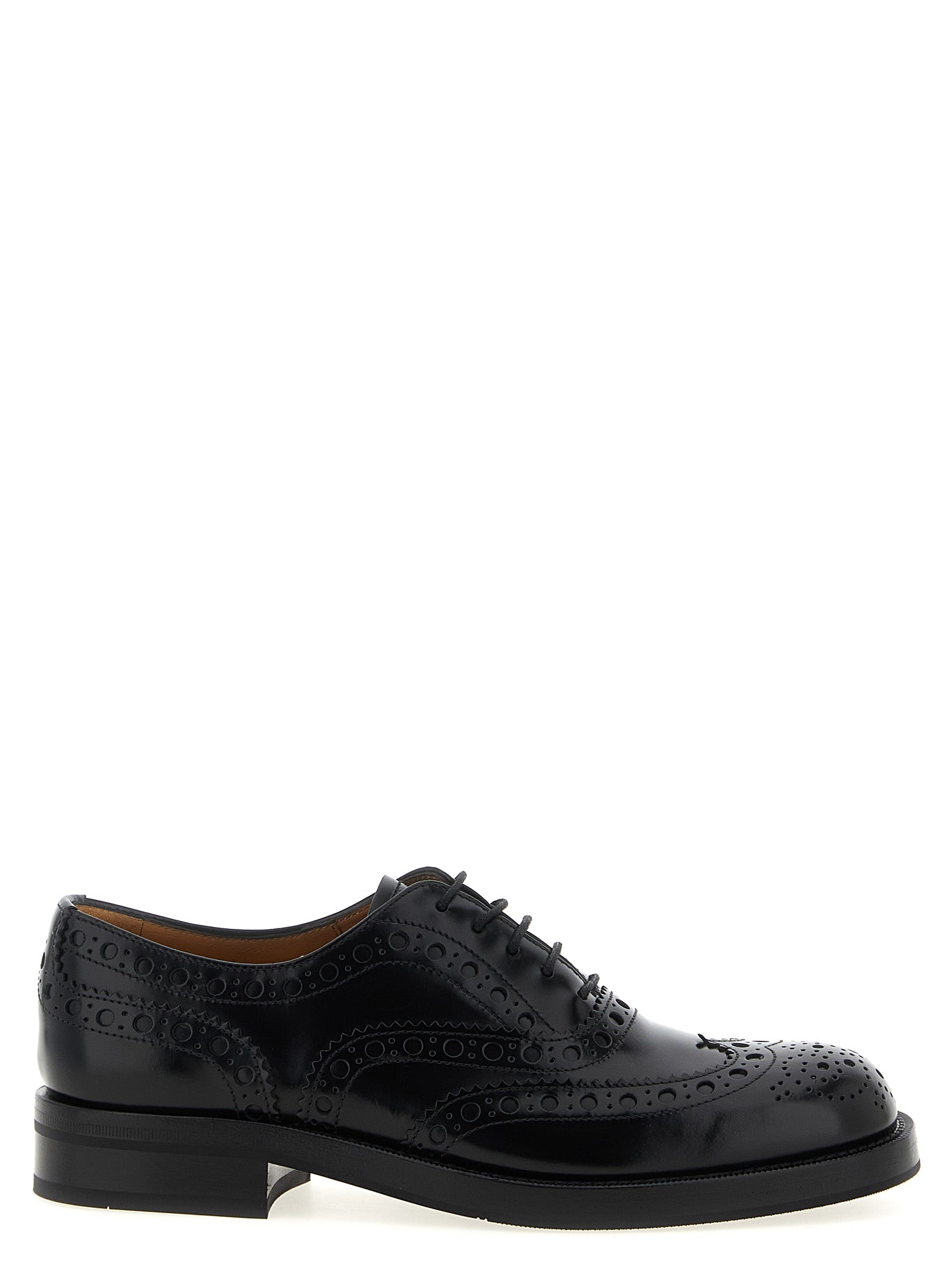 Church's Schwarze Oxford- und Derby-Schuhe aus Kalbsleder