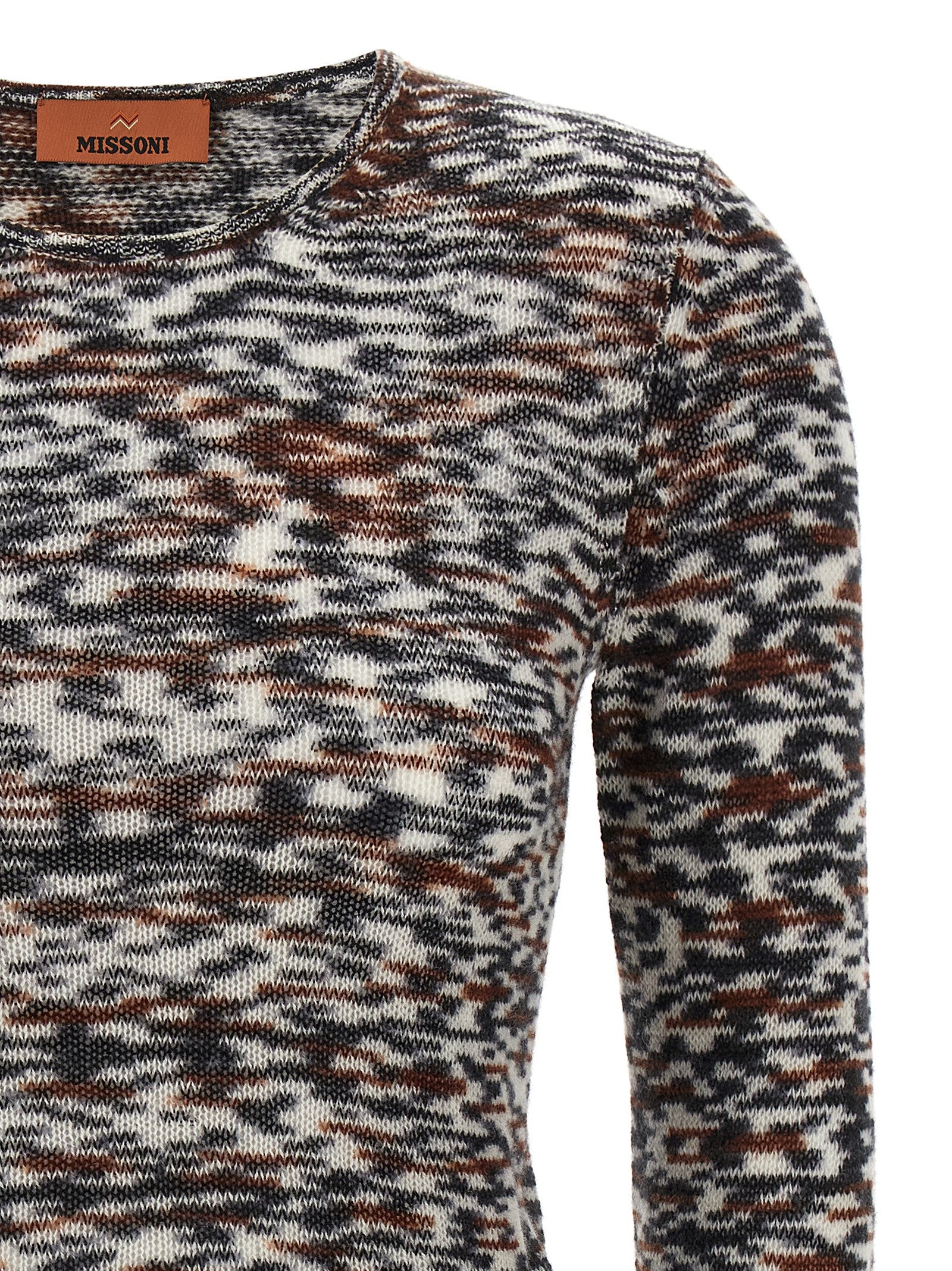 Missoni Mehrfarbige Kaschmir-Strickjacke