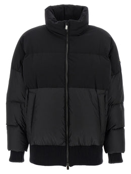 Tatras Schwarzer Nylon-Bomber
