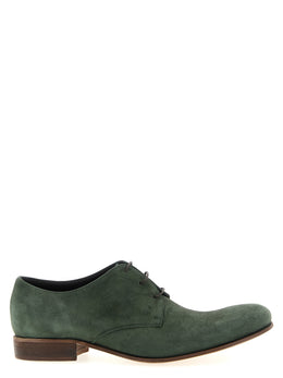 JULIAN Zweifarbige Oxford- und Derby-Schuhe aus Wildleder