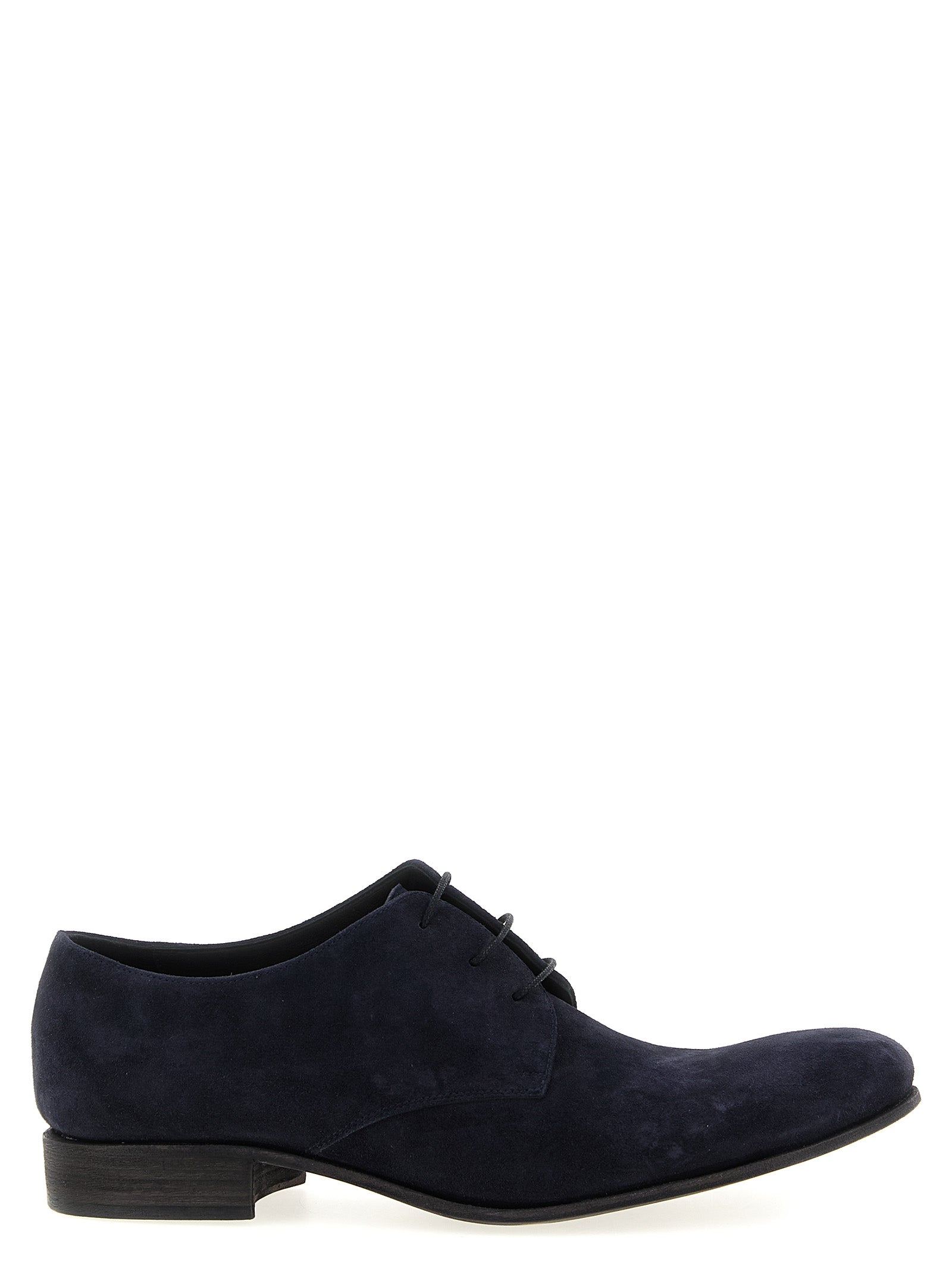 JULIAN Blaue Wildleder-Oxfords und Derbys