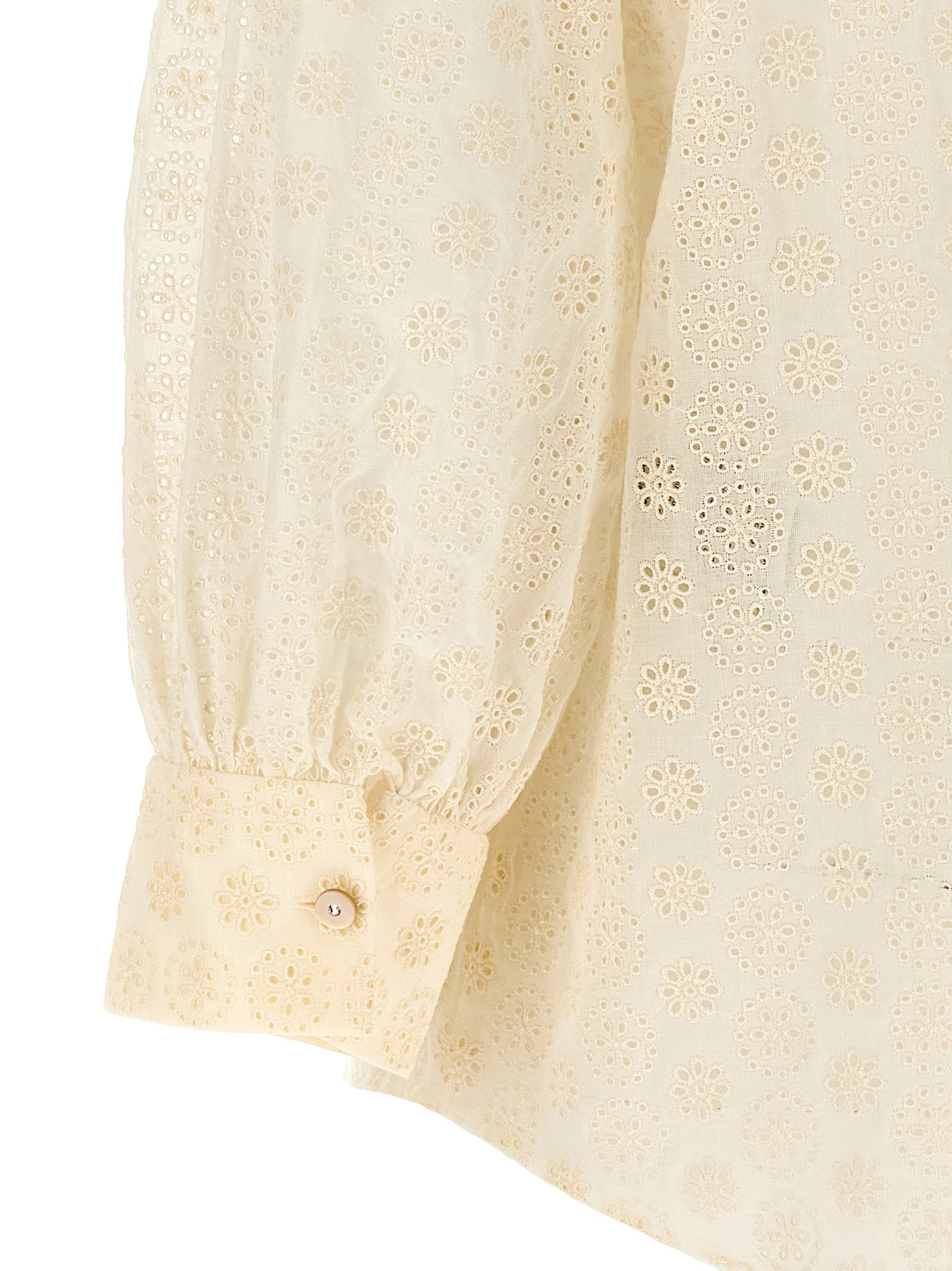 Valentino Garavani Weiße Baumwollbluse