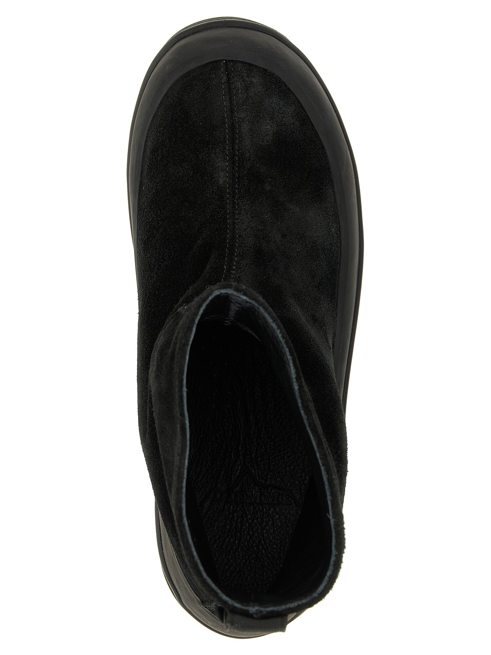 Stone Island Schwarze Gummistiefeletten