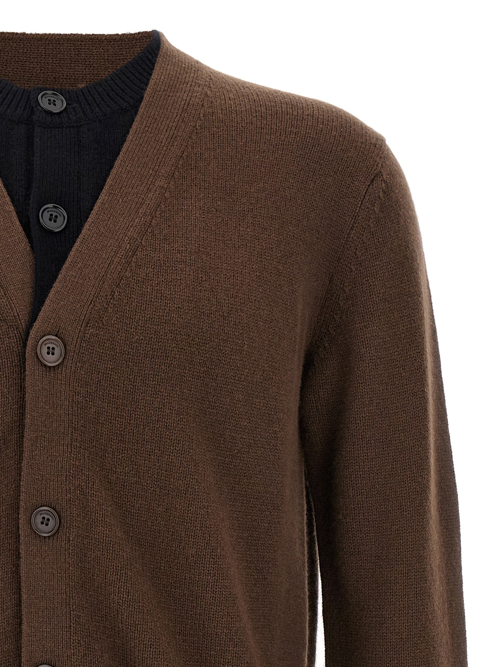 J.W.Anderson Brauner Wollcardigan