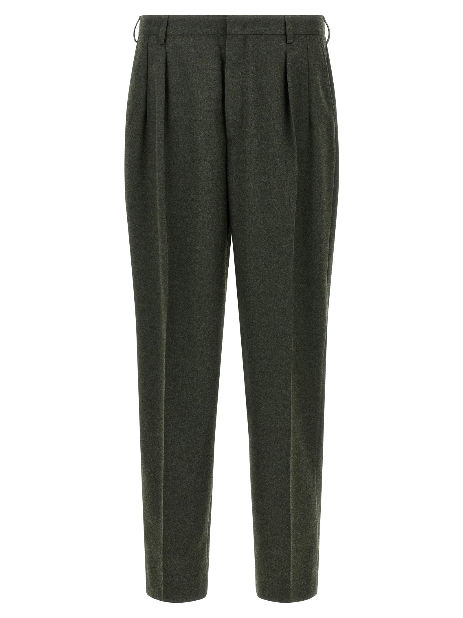 CELLAR DOOR Grüne Polyester-Hosen