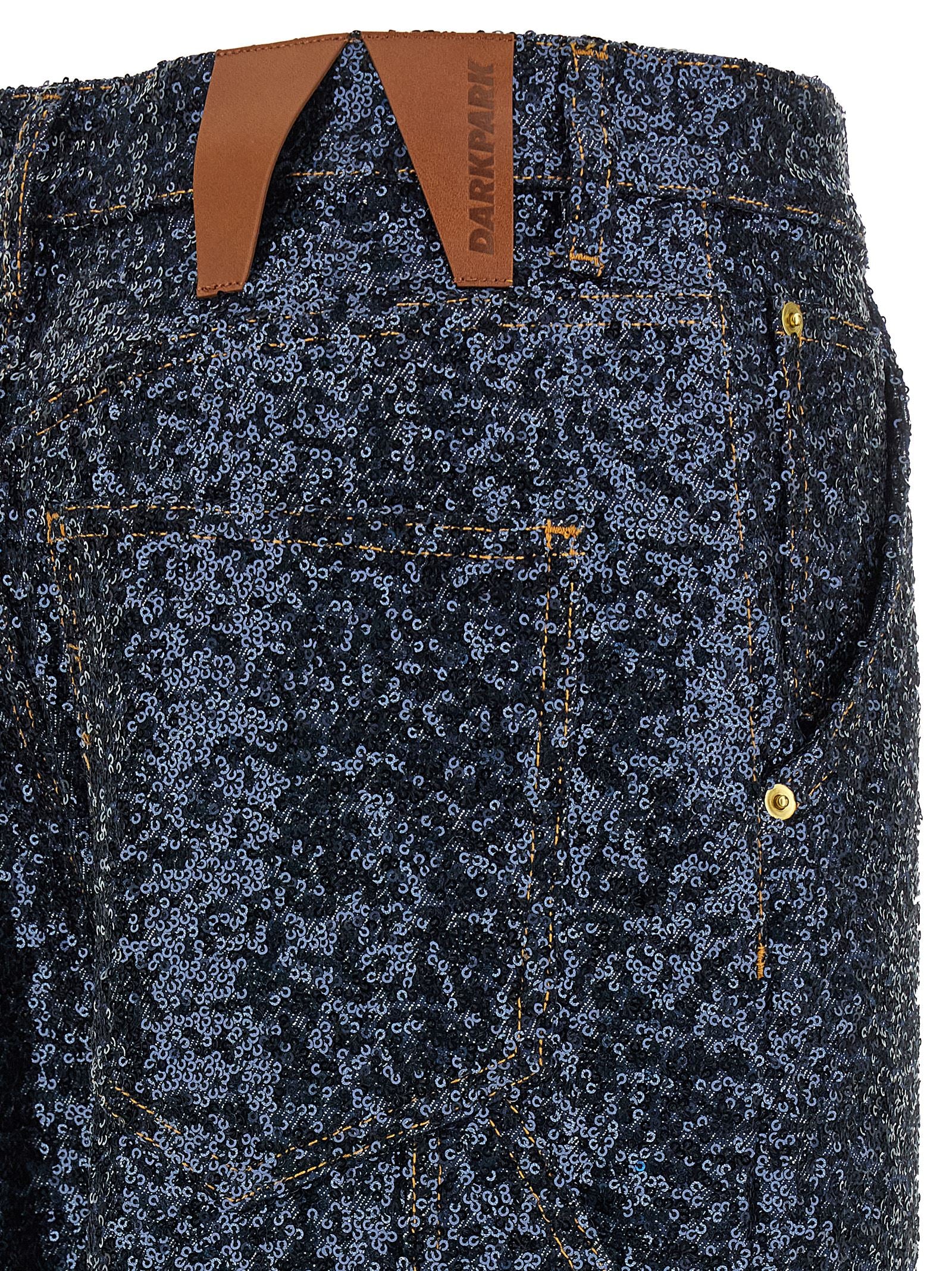 Darkpark Blaue Baumwolljeans Denim
