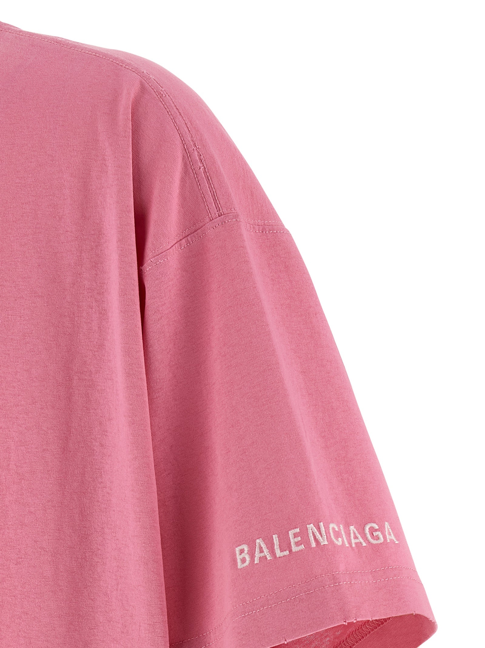 Balenciaga Mehrfarbiges Baumwoll-T-Shirt