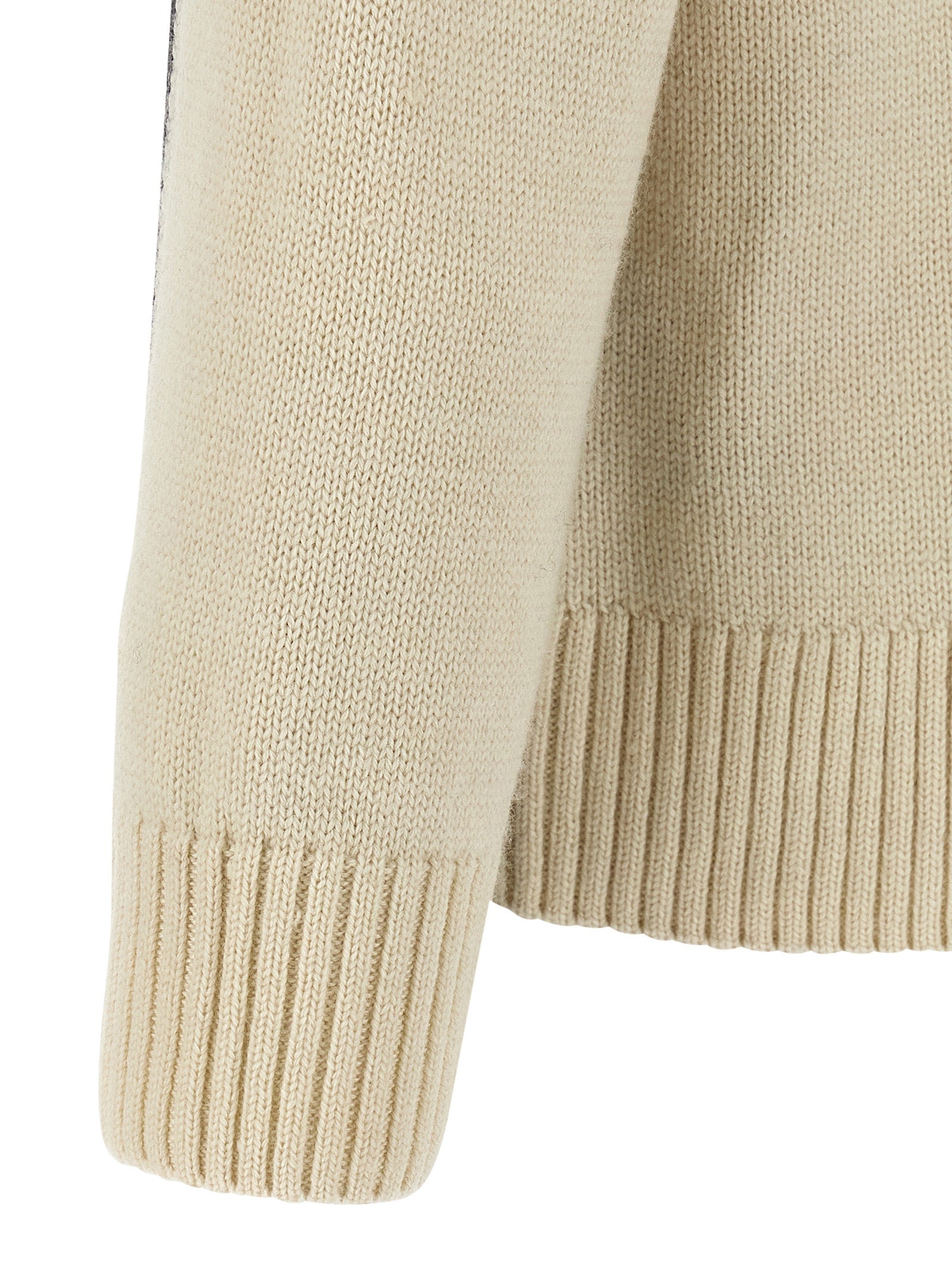 J.W.Anderson Grauer Cardigan aus Elasthan