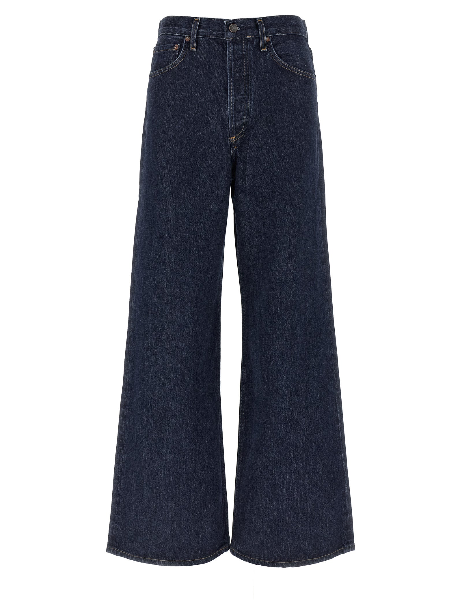Agolde Blaue Baumwolljeans Denim