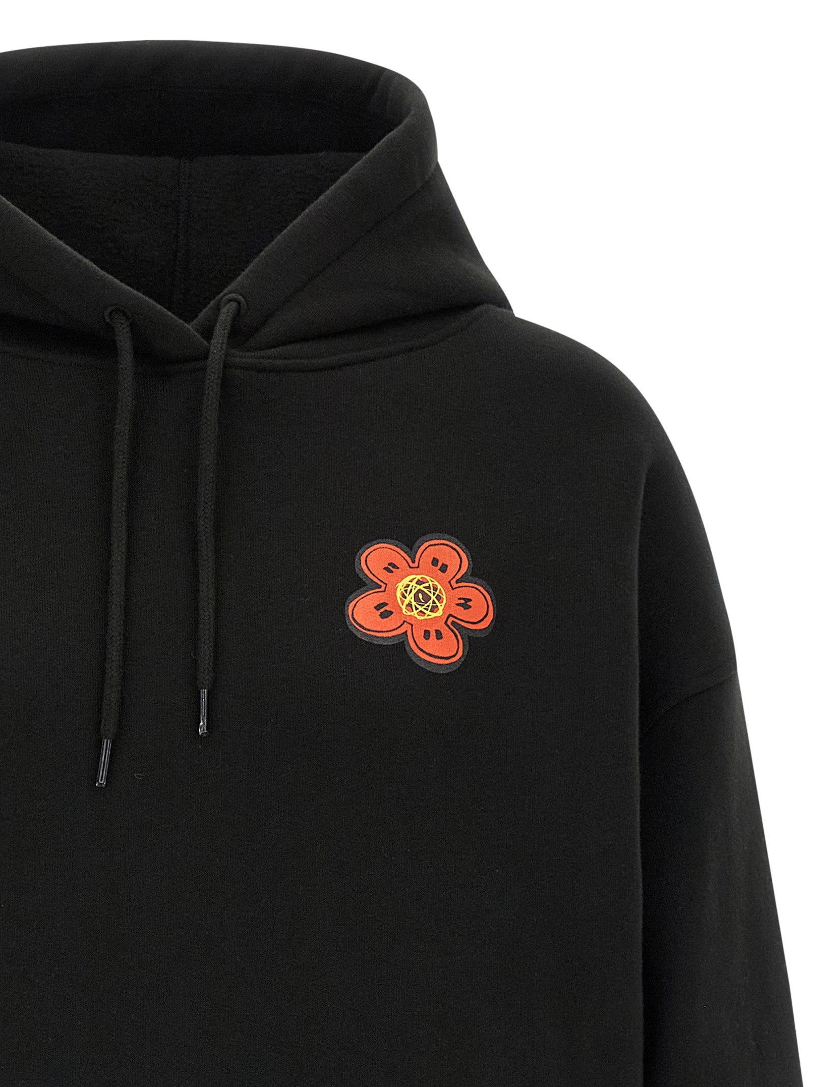 Kenzo Schwarzer Baumwoll-Hoodie