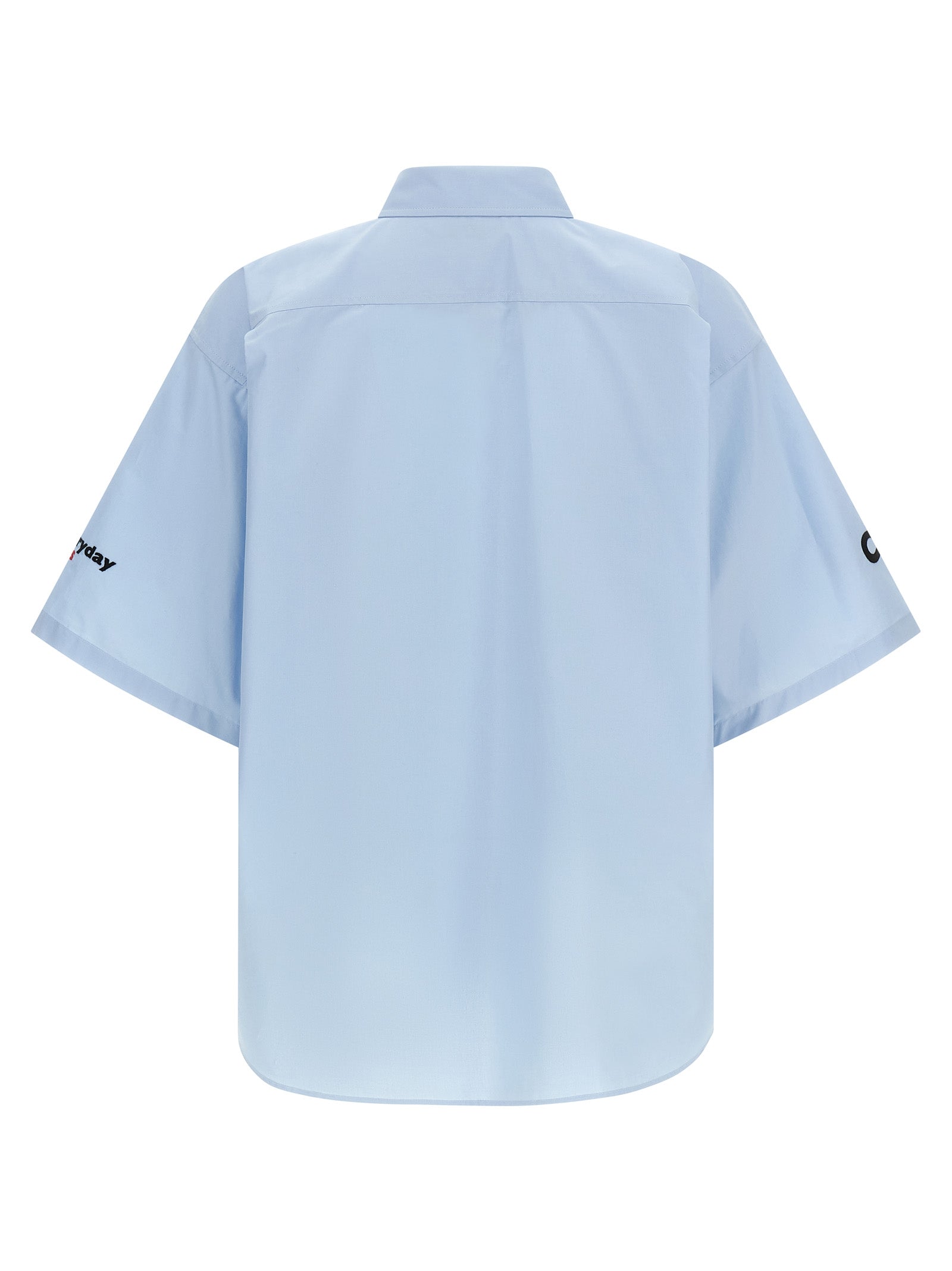Balenciaga Blaue Baumwollbluse
