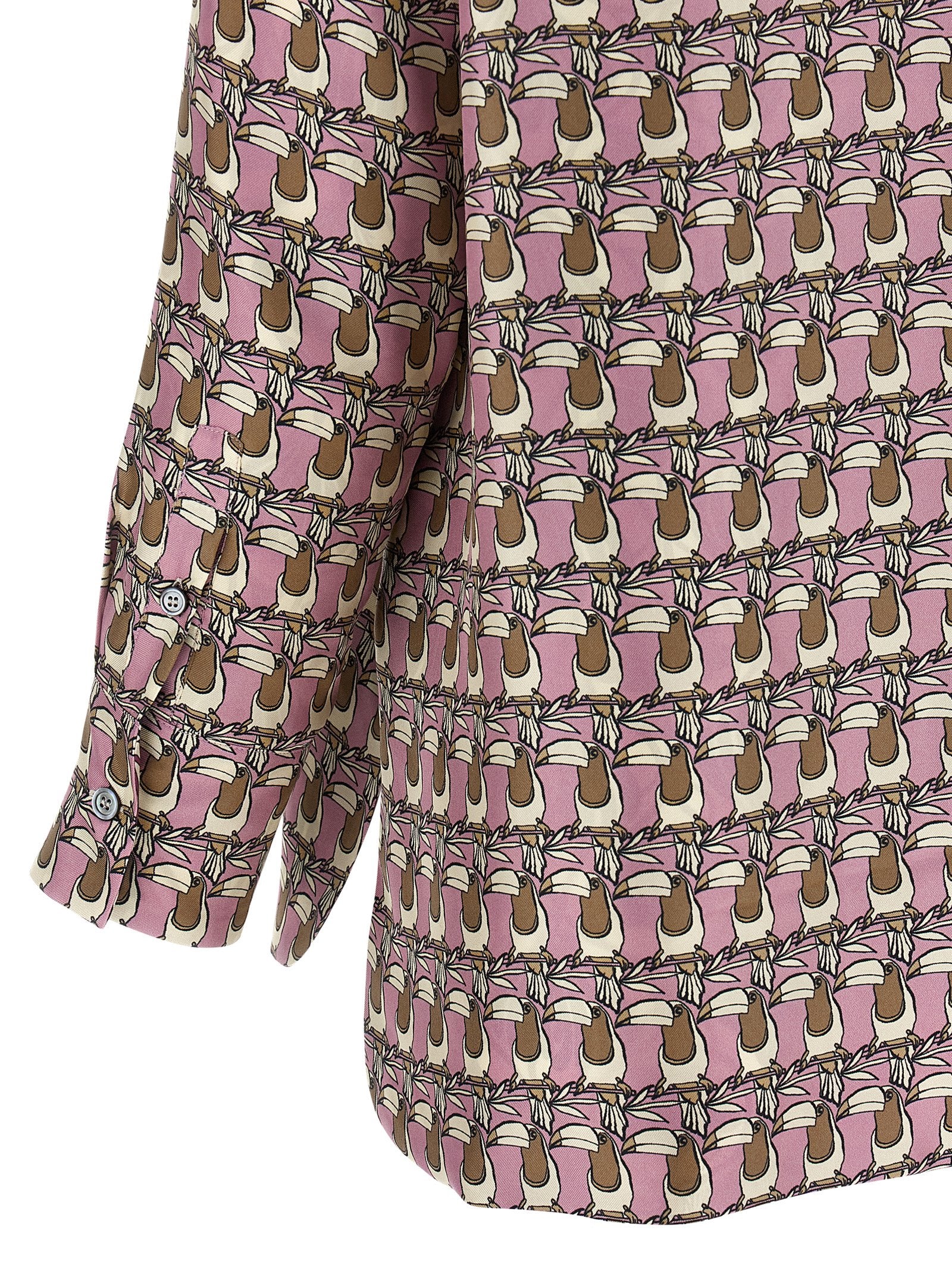 Max Mara Mehrfarbige Seidenbluse