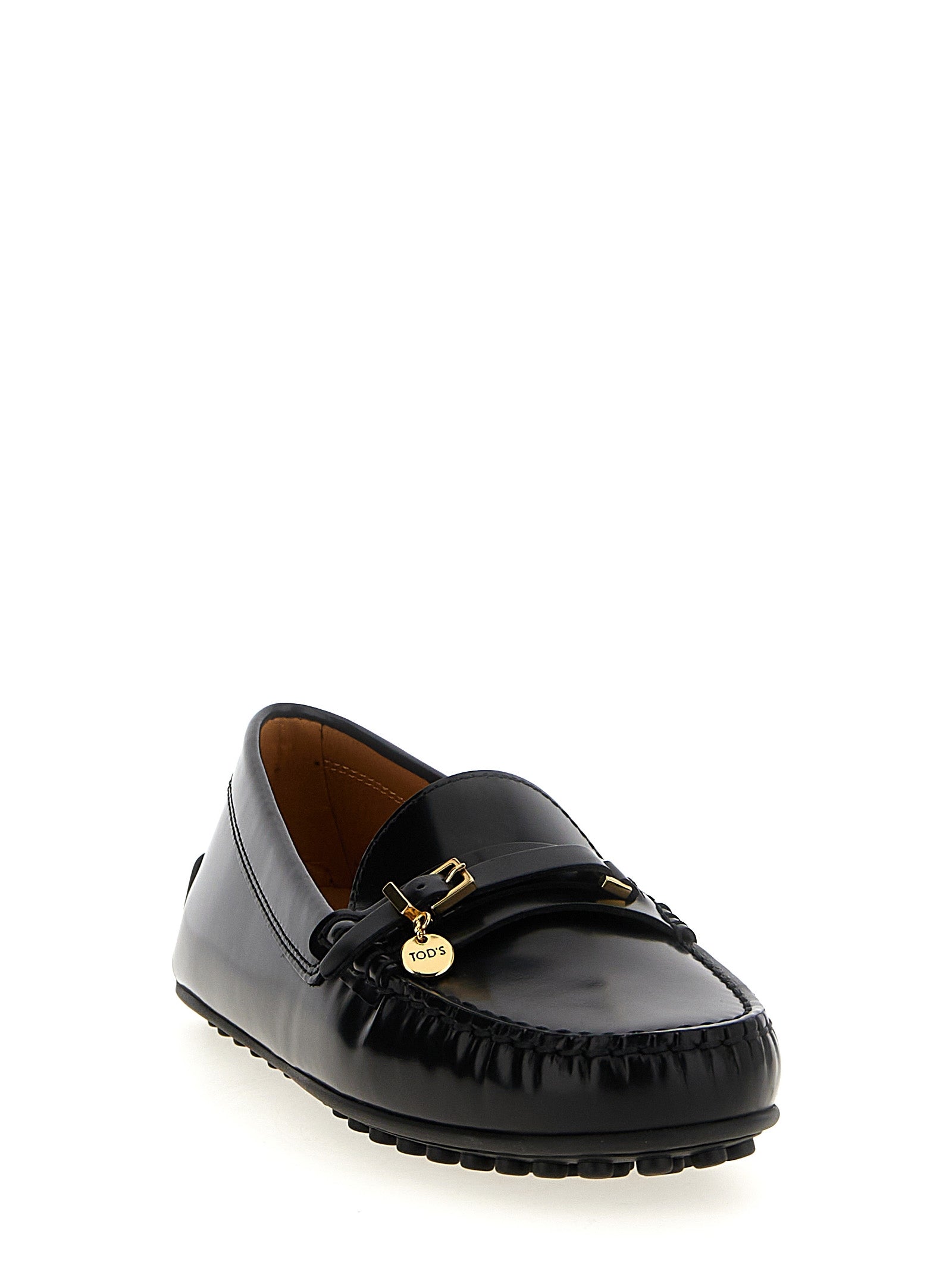 Tod's Schwarze Loafer aus Kalbsleder zum Hineinschlüpfen