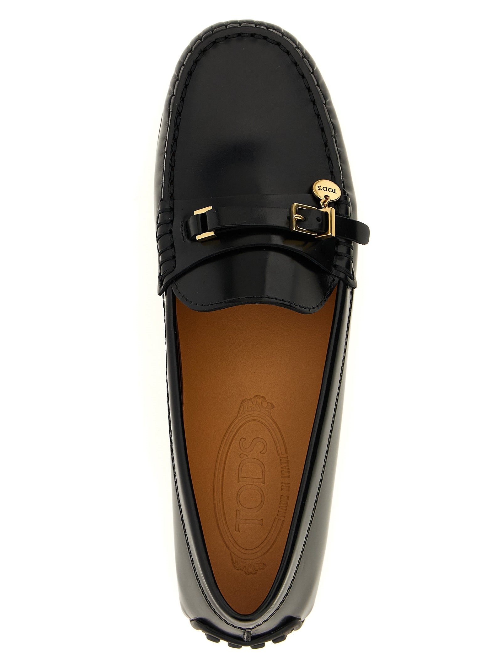 Tod's Schwarze Loafer aus Kalbsleder zum Hineinschlüpfen