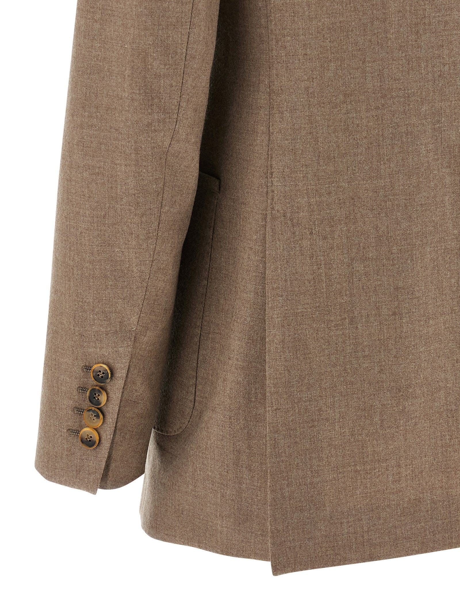 Max Mara Beiger Kaschmir-Blazer
