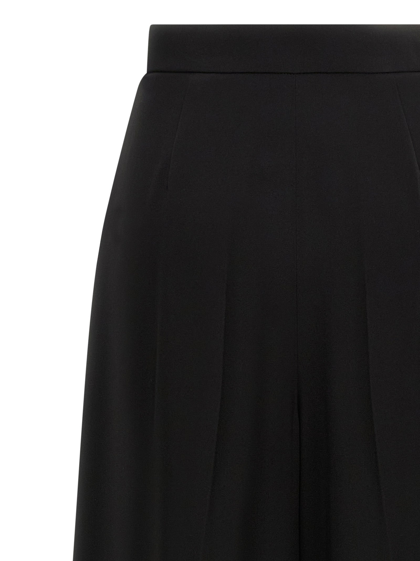 Max Mara Schwarze Triacetat-Hose