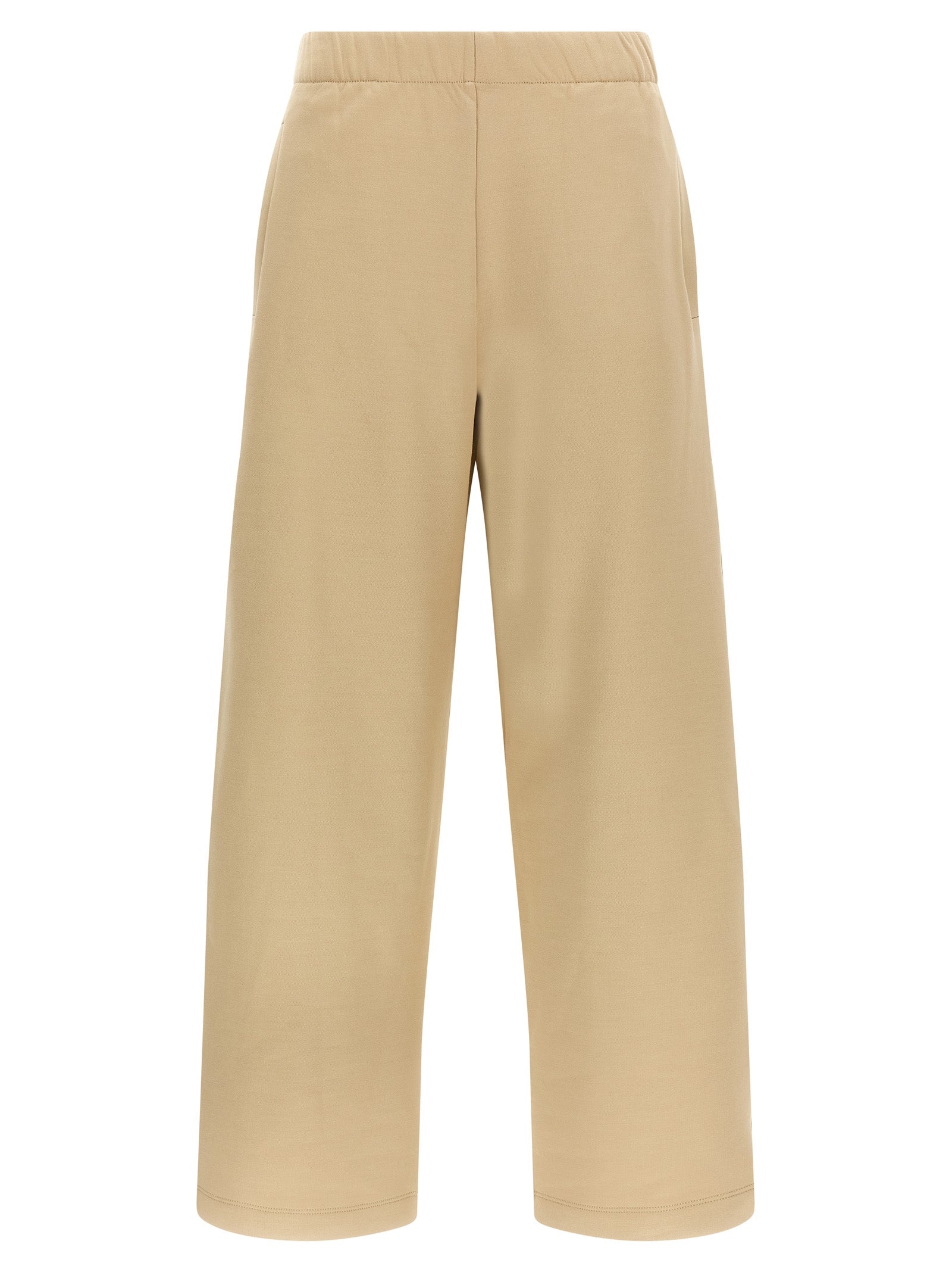 Max Mara Braune Seidenhose Lässig