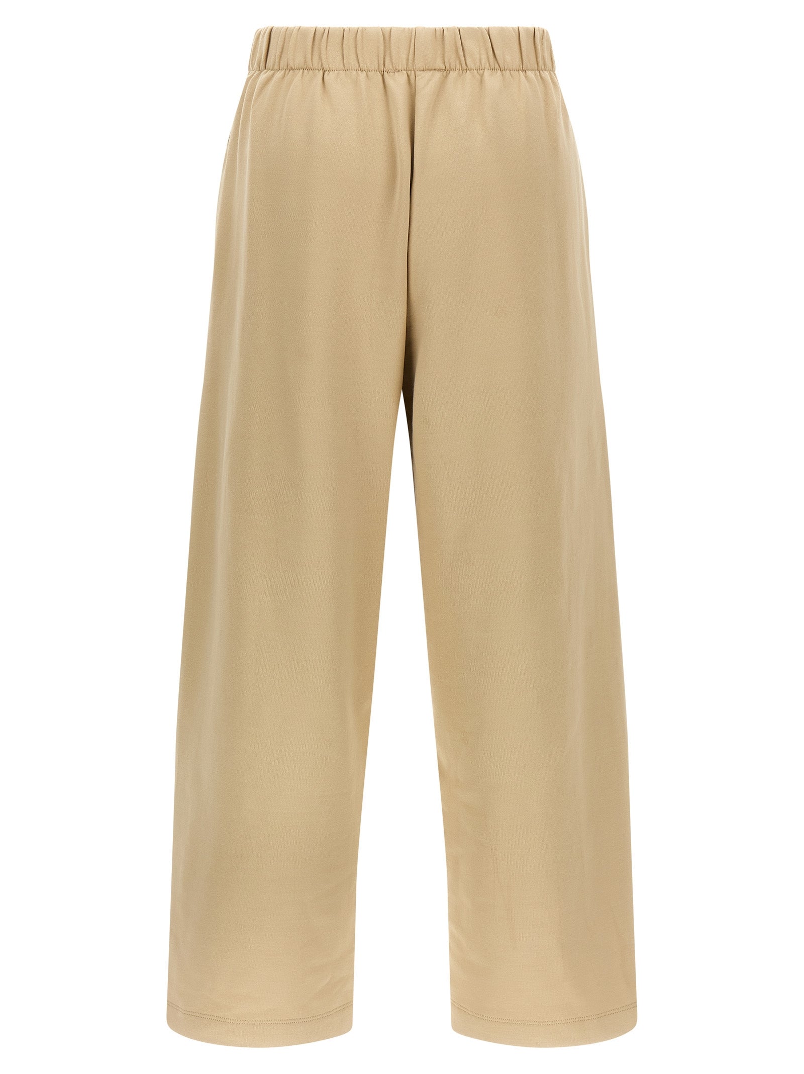 Max Mara Braune Seidenhose Lässig