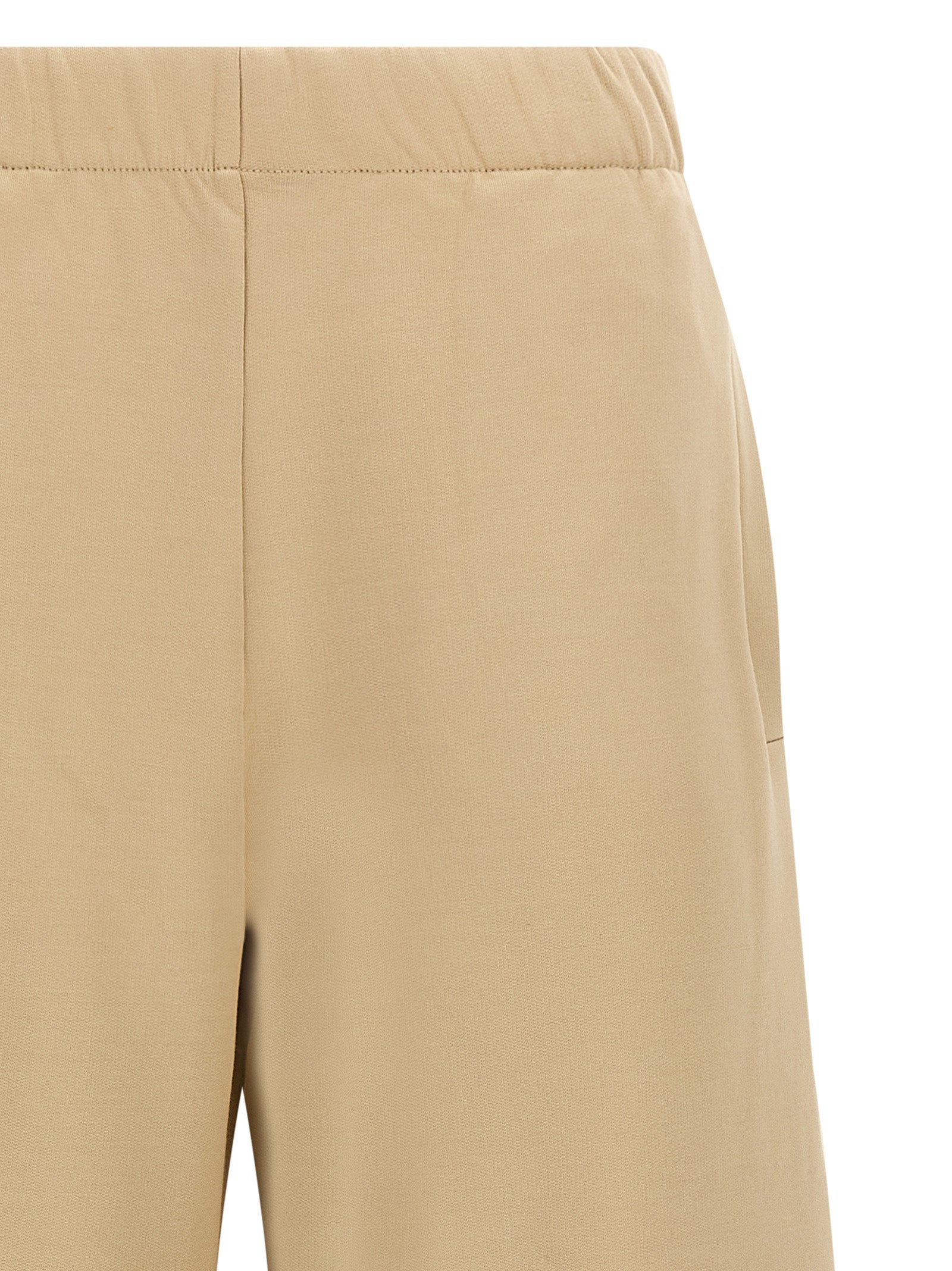 Max Mara Braune Seidenhose Lässig