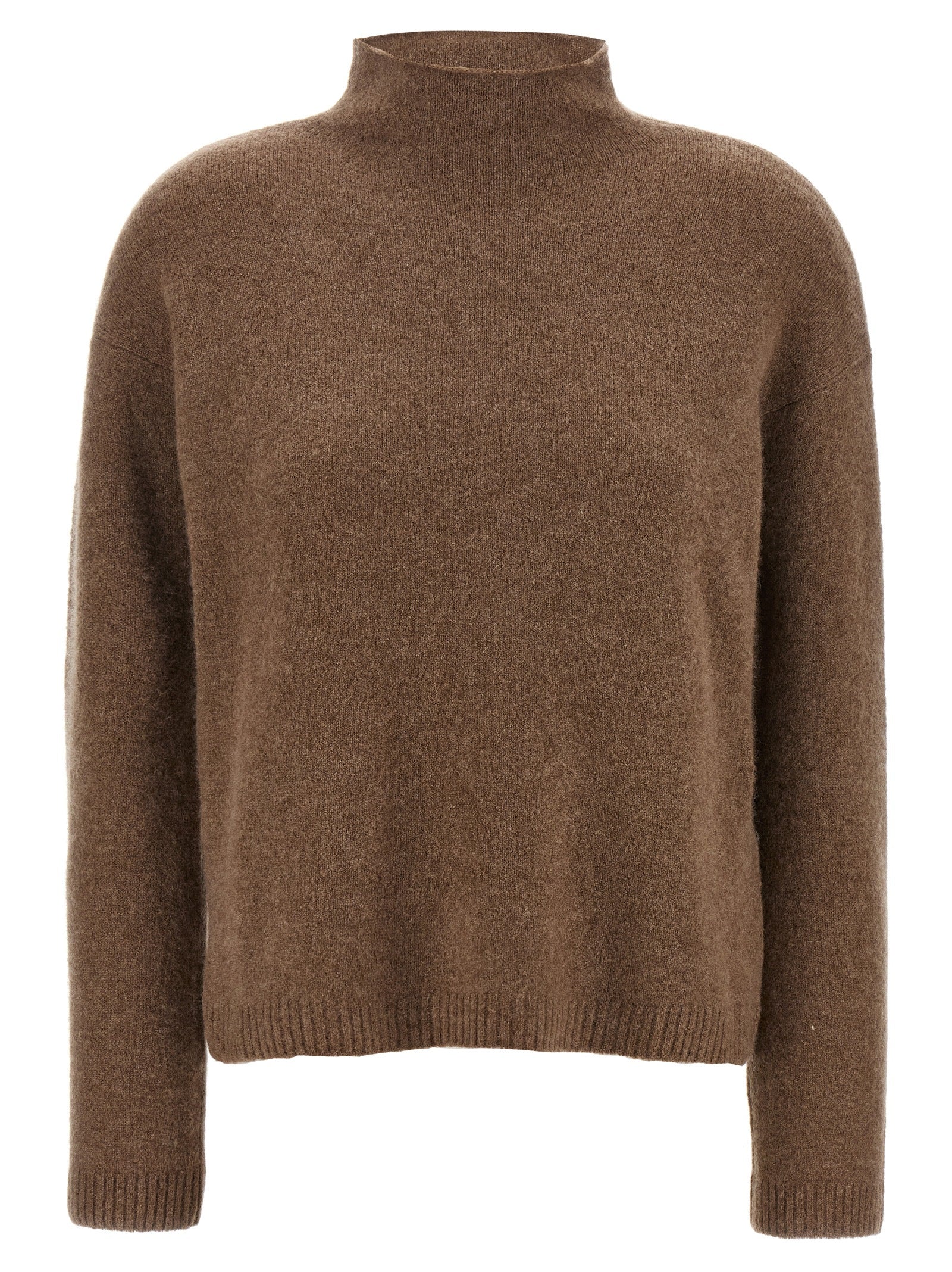 Max Mara Brauner Kaschmir-Strickjacke
