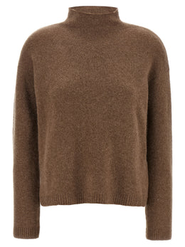 Max Mara Brauner Kaschmir-Strickjacke