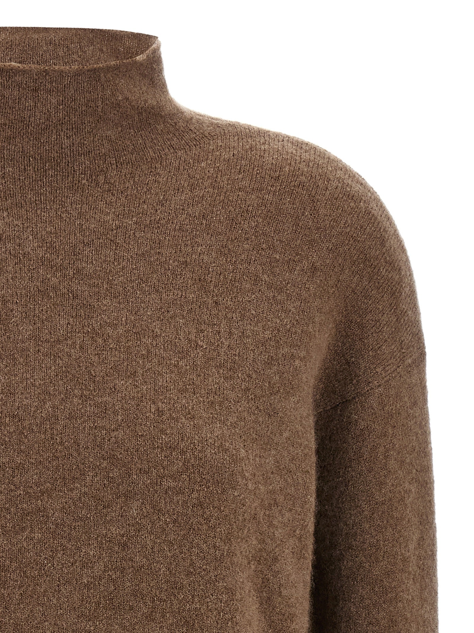 Max Mara Brauner Kaschmir-Strickjacke