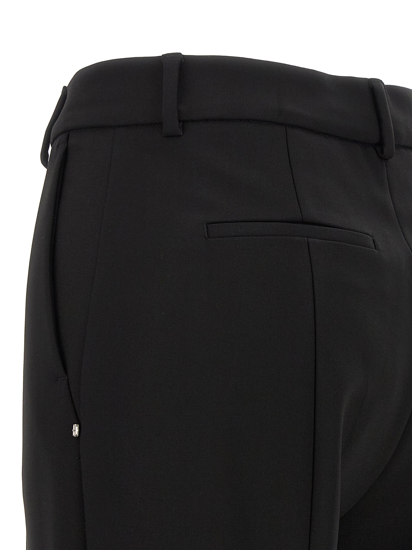 Sportmax Schwarze Freizeithose aus Viskose