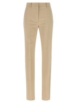 Sportmax Beige Viskose Anzughose