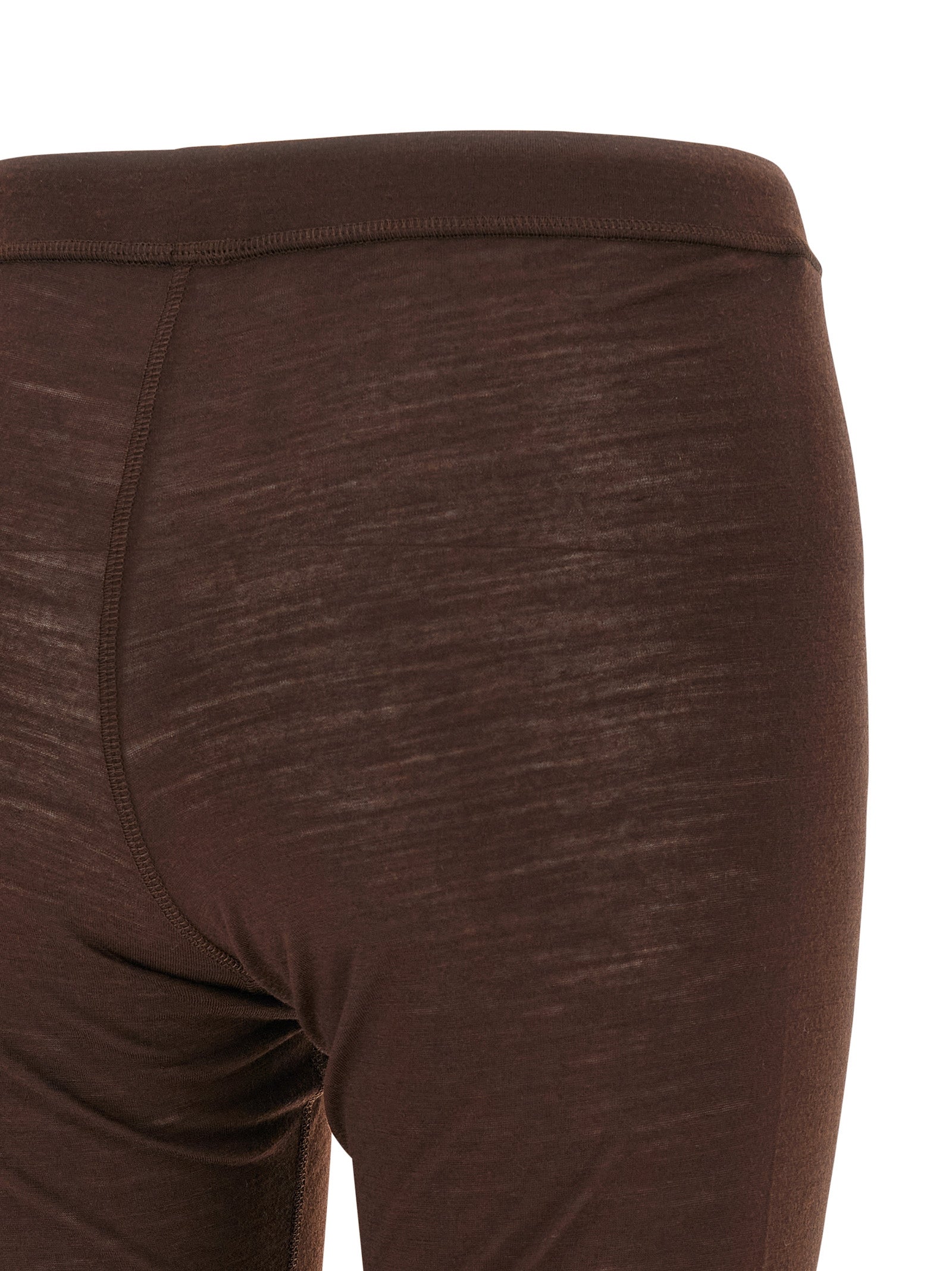 Jil Sander Leggings in Bordeaux aus Polyester