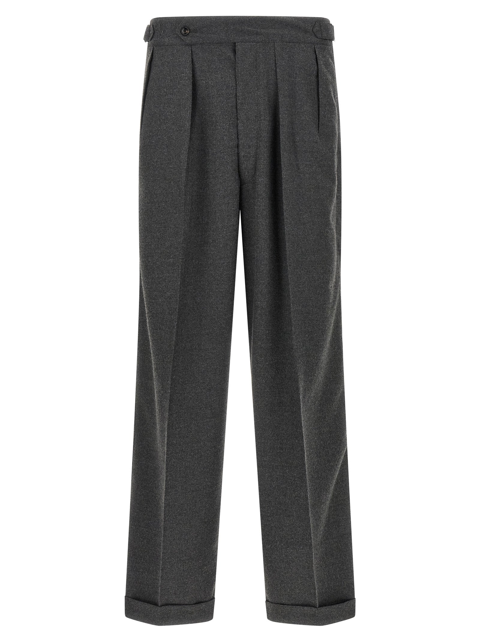 CELLAR DOOR Graue Freizeithose aus Polyester
