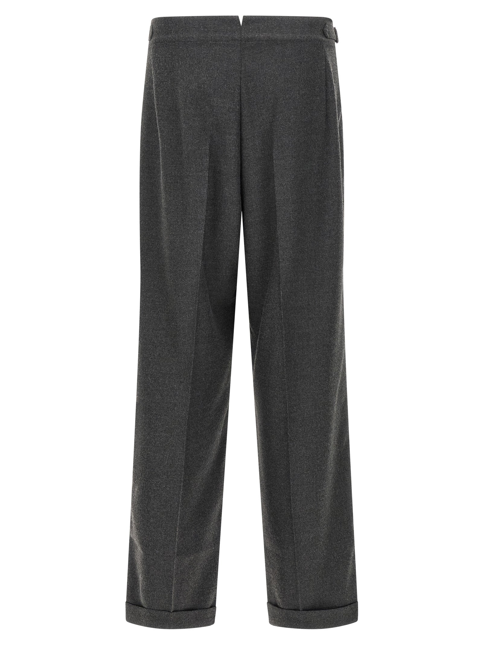 CELLAR DOOR Graue Freizeithose aus Polyester