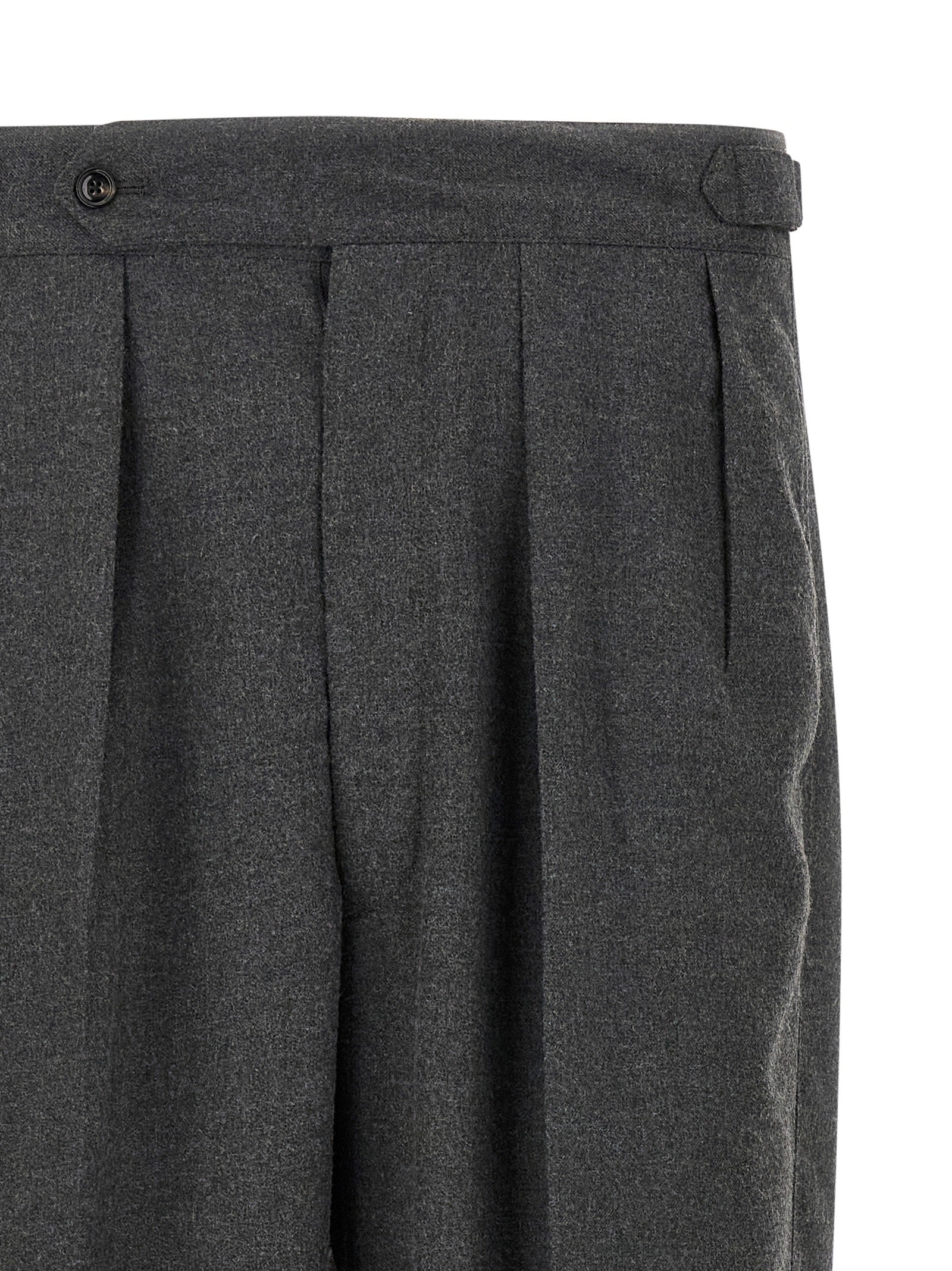 CELLAR DOOR Graue Freizeithose aus Polyester