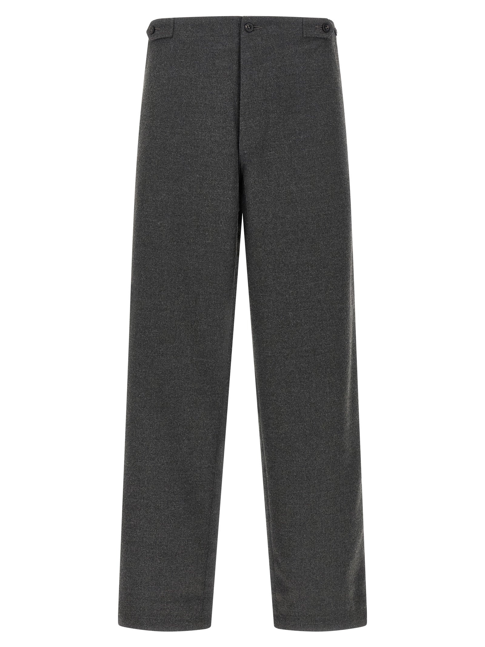 CELLAR DOOR Graue Freizeithose aus Polyester