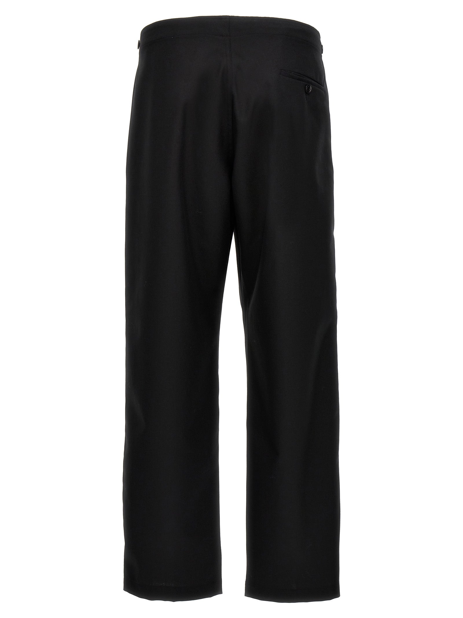 CELLAR DOOR Schwarze Freizeithose aus Polyester